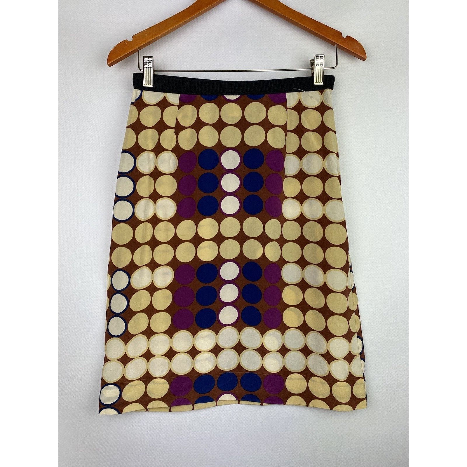Marni Marni X H&M ladies silk geometric pattern skirt Size 28" / US 6 / IT 42 - 2 Thumbnail