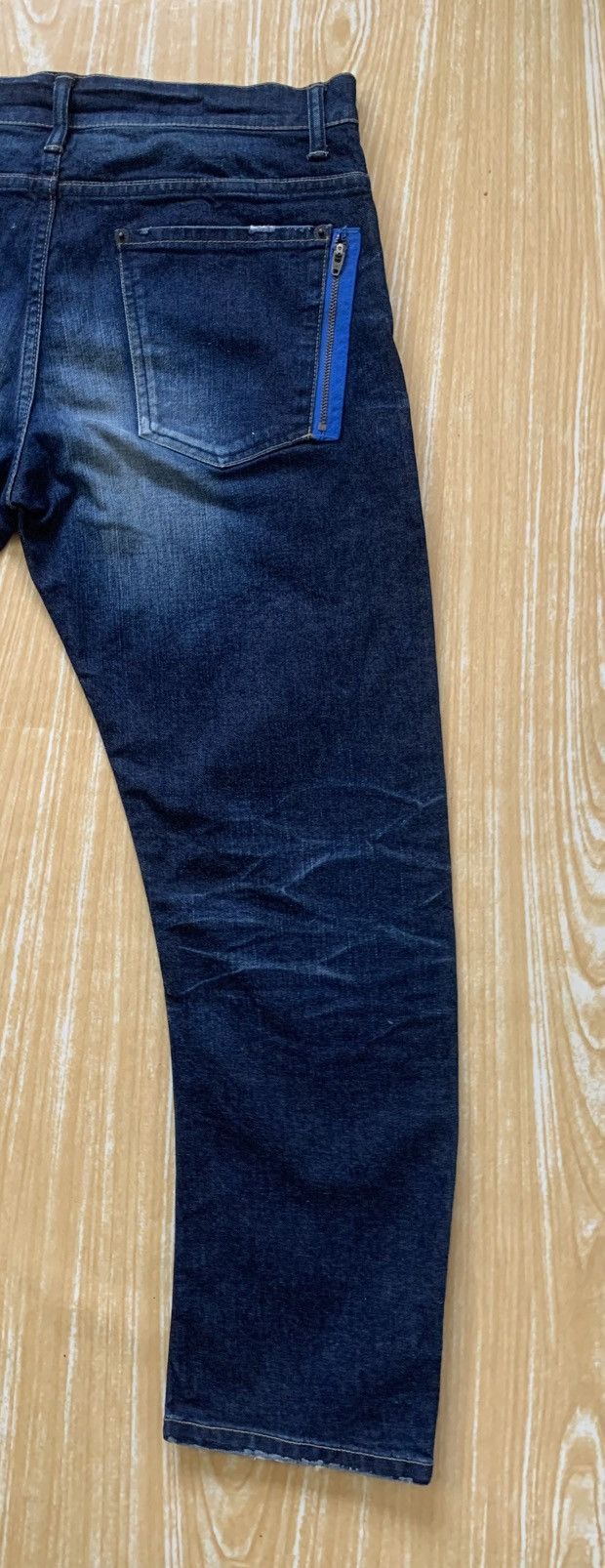 Designer × Japanese Brand 🔥 291295 Homme Japanese Brand Denim Pants New With Tag Size US 34 / EU 50 - 15 Thumbnail