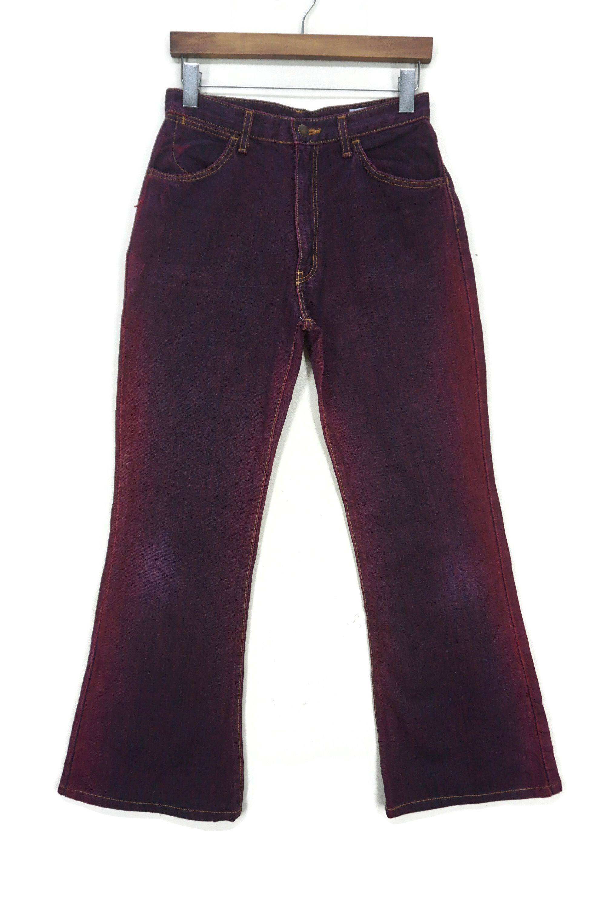 Wrangler Wrangler Blue Bell Jeans Size W28xL28.5 High-Waisted Bootcut Size 26" / US 2 / IT 38 - 2 Thumbnail