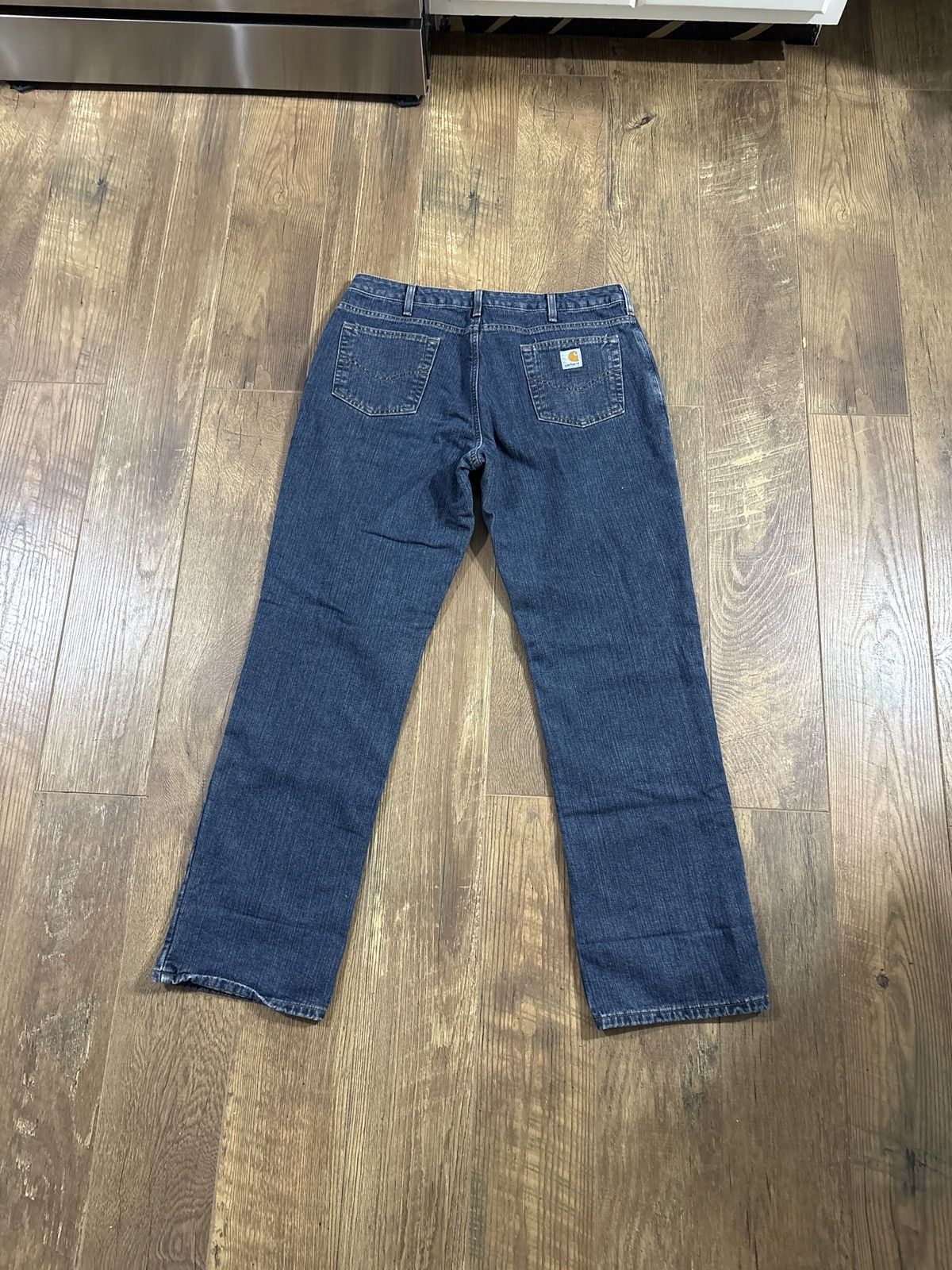 Carhartt Carhartt WB022 ADT Flannel Lined Jeans Size US 34 / EU 50 - 6 Thumbnail