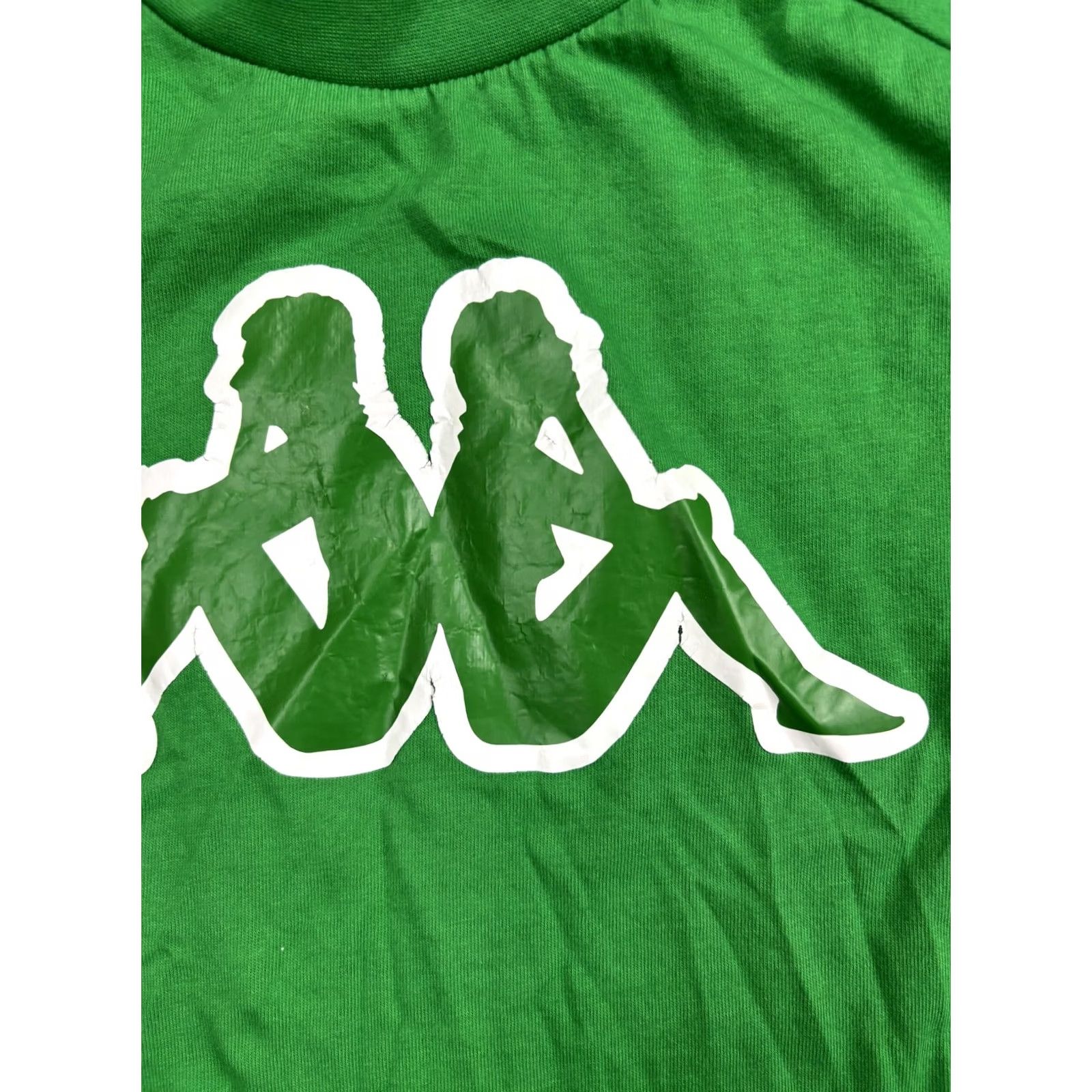 Kappa Kappa Shirt Mens Small Green Logo Tape Sleeve T-Shirt Soccer Athletic Retro Size US S / EU 44-46 / 1 - 5 Thumbnail