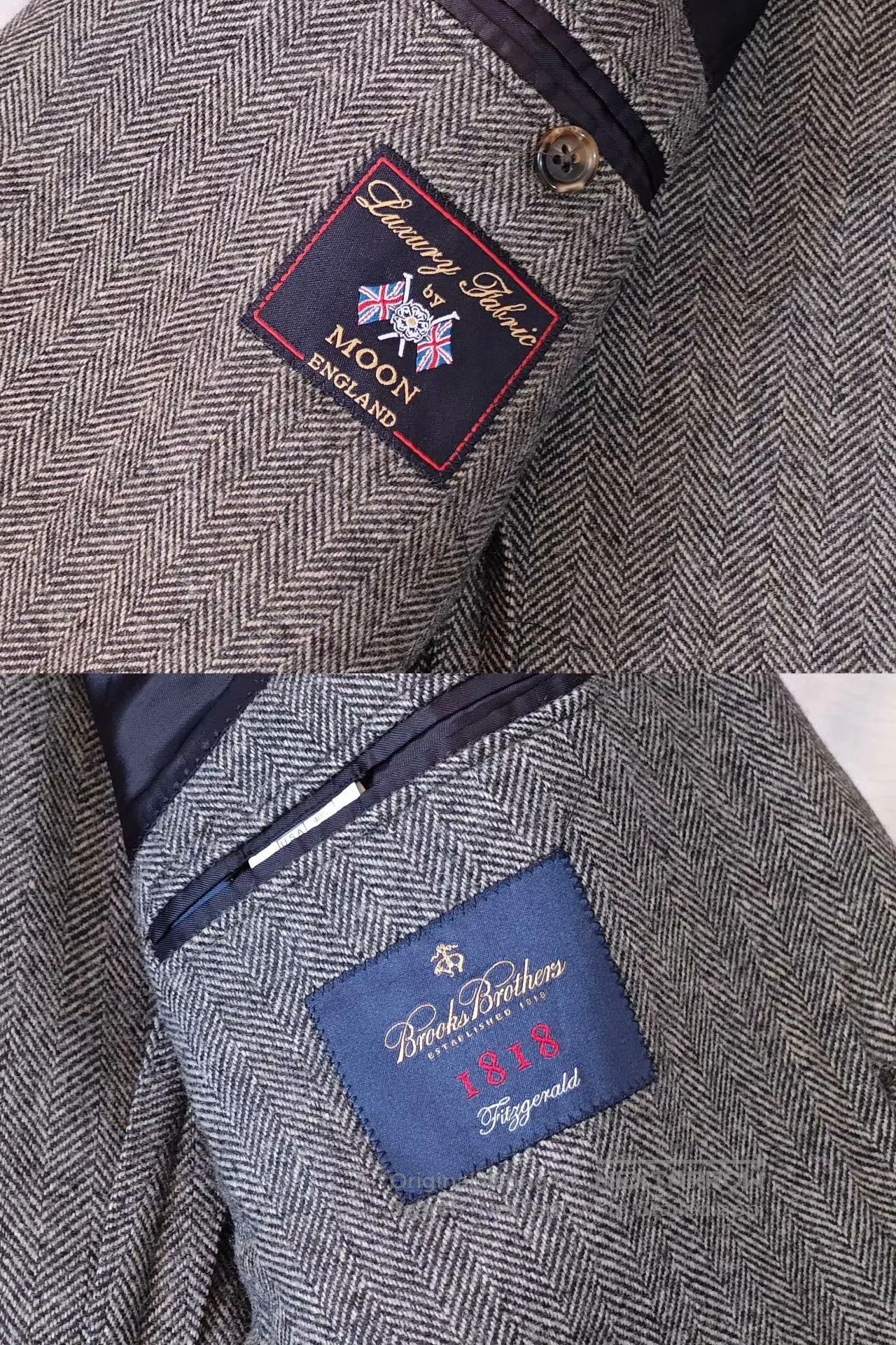 Brooks Brothers Brooks Brothers Gray Wool Blazer. Size US M / EU 48-50 / 2 - 7 Thumbnail