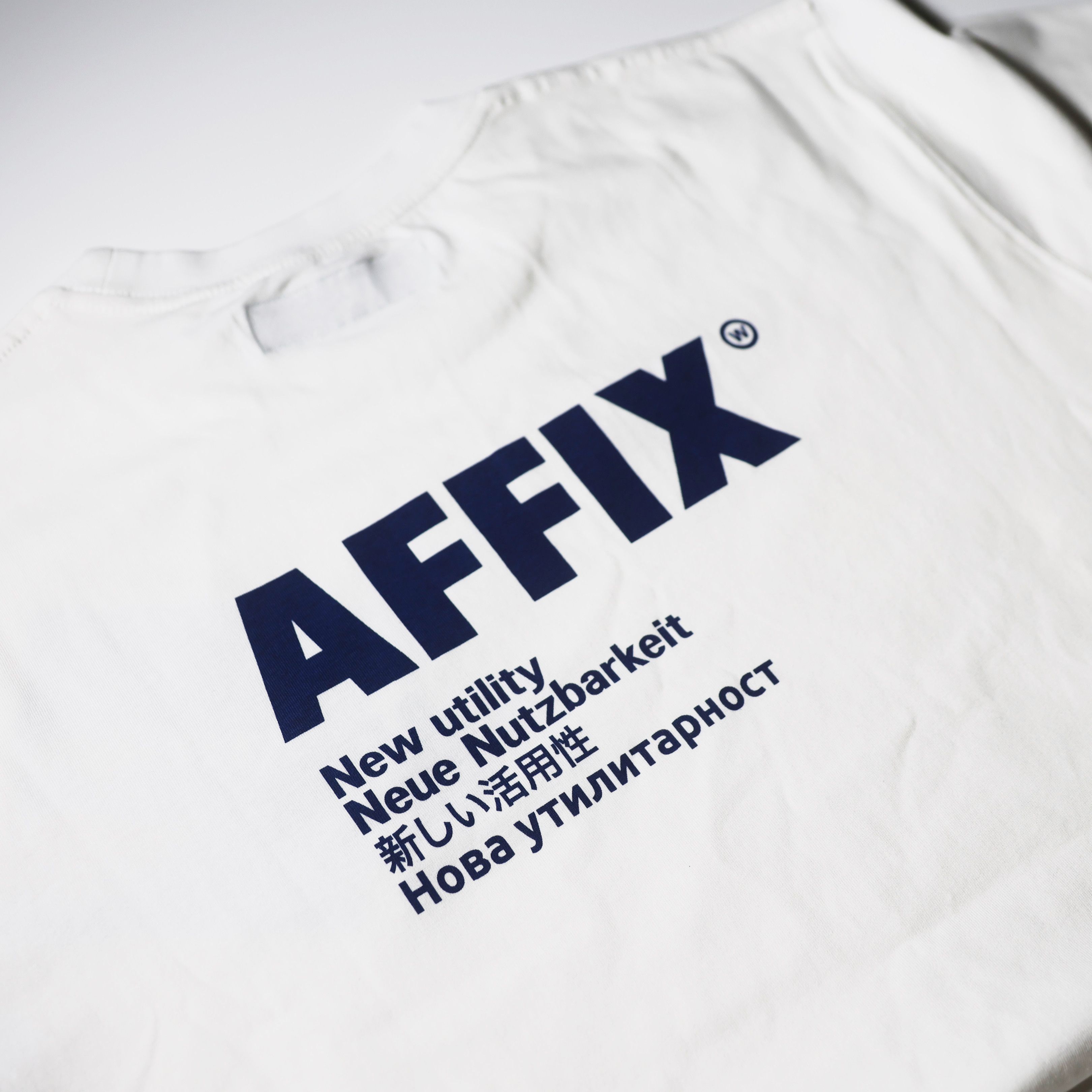 AFFXWRKS × Kiko Kostadinov AFFIX Logo T-Shirt Size US M / EU 48-50 / 2 - 4 Thumbnail