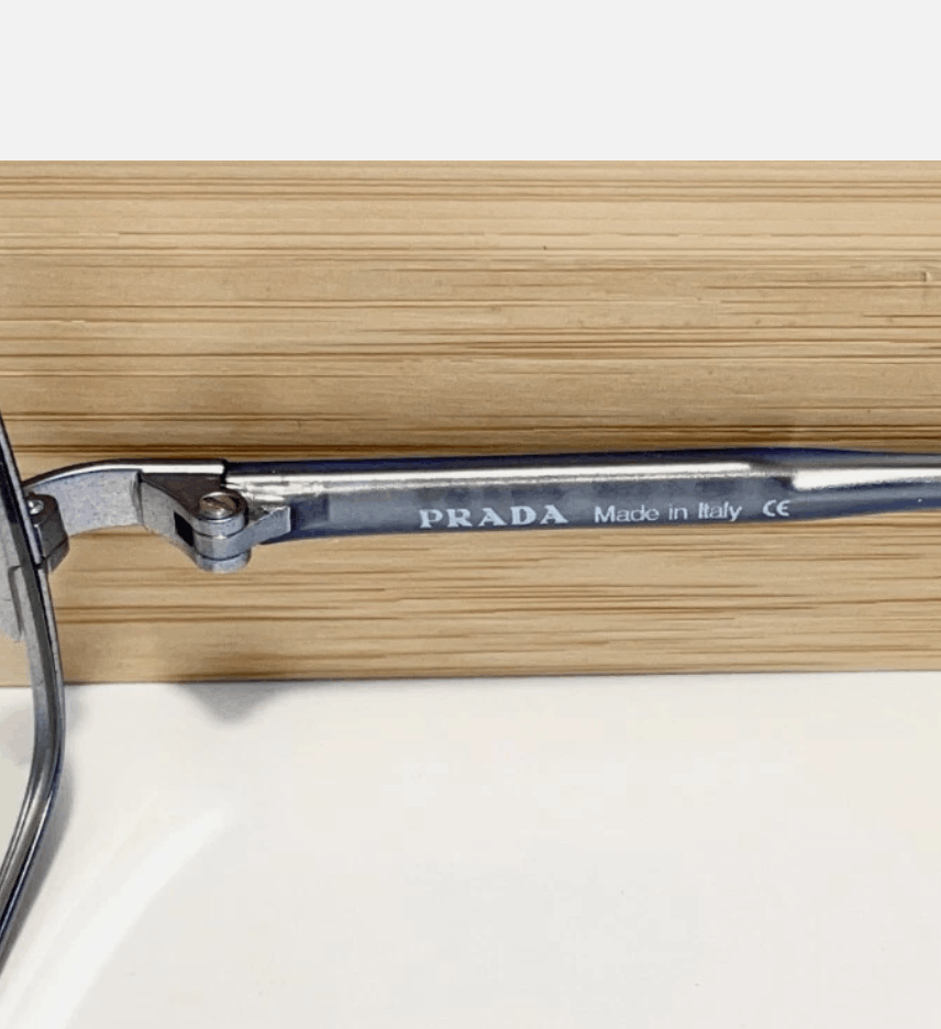 Prada PRADA Sunglasses Rimless Sport Metal Frame Shield Wrap Size ONE SIZE - 5 Thumbnail