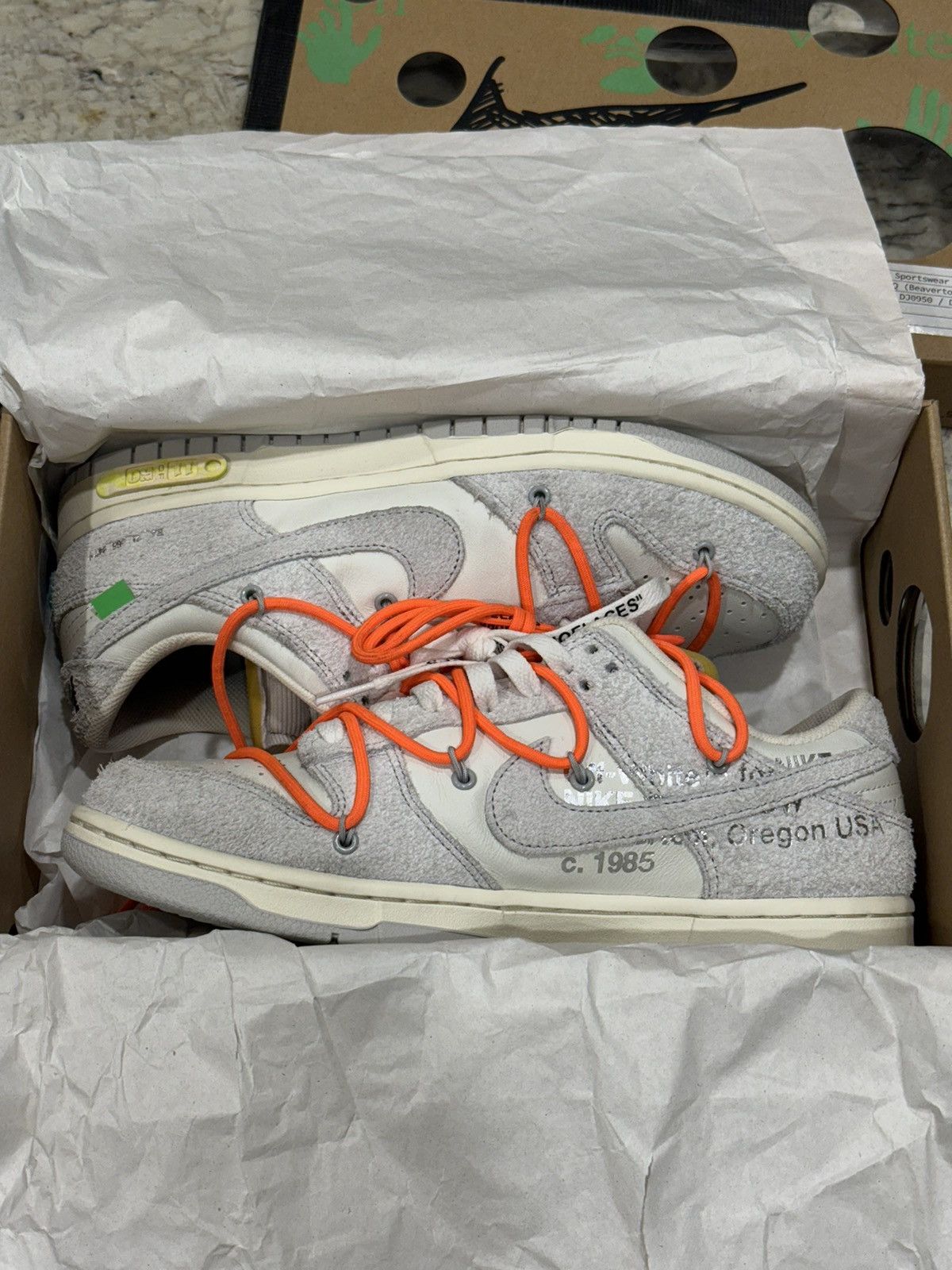 Nike × Off-White OFF WHITE LOT 11 DUNK Size US 9 / EU 42 - 5 Thumbnail