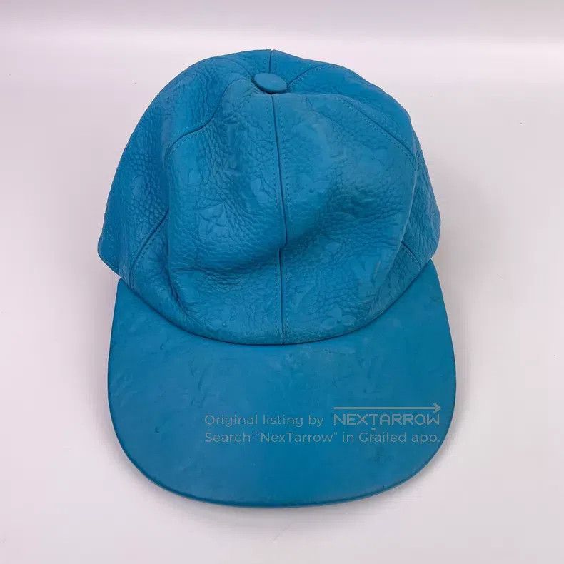 Louis Vuitton Louis Vuitton Blue dark embroidered full print cap Size ONE SIZE - 1 Thumbnail