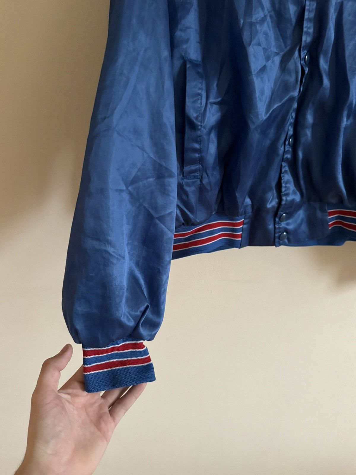 NFL × Vintage Vintage Chalk Line Detroit Pistons Jacket Size US L / EU 52-54 / 3 - 4 Thumbnail