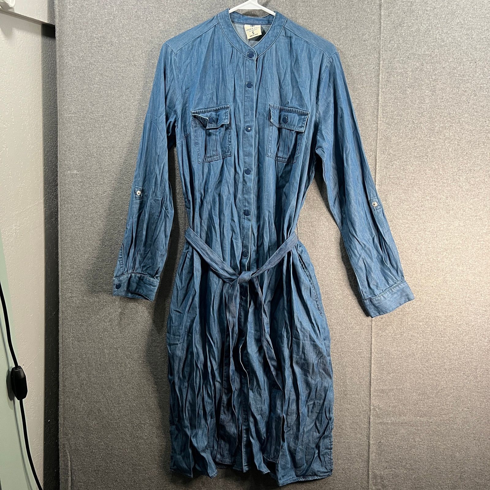 Other Laurie Felt Women Dress Denim Duster Dress Medium Size Small Size S / US 4 / IT 40 - 1 Thumbnail