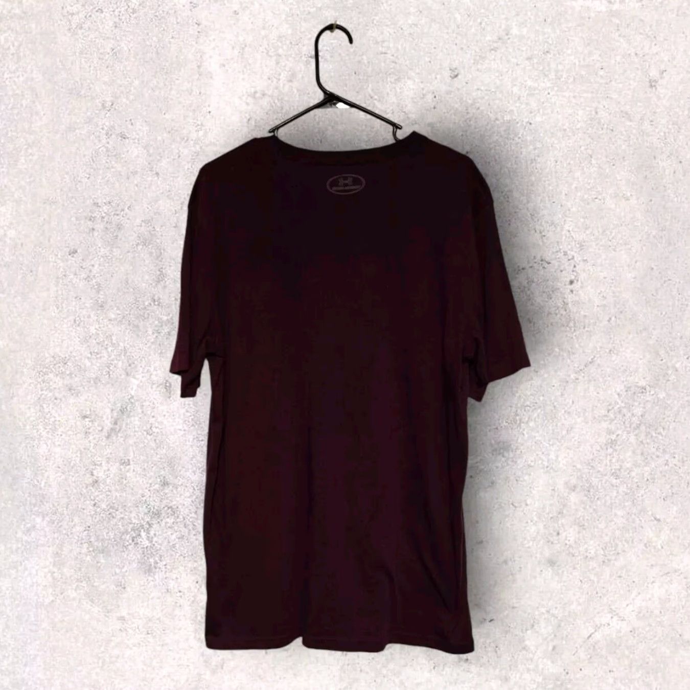 Under Armour Under Armour T-Shirt Mens XL Burgundy HeatGear Athletic Short Sleeve Tee Shirt Size US XL / EU 56 / 4 - 4 Thumbnail