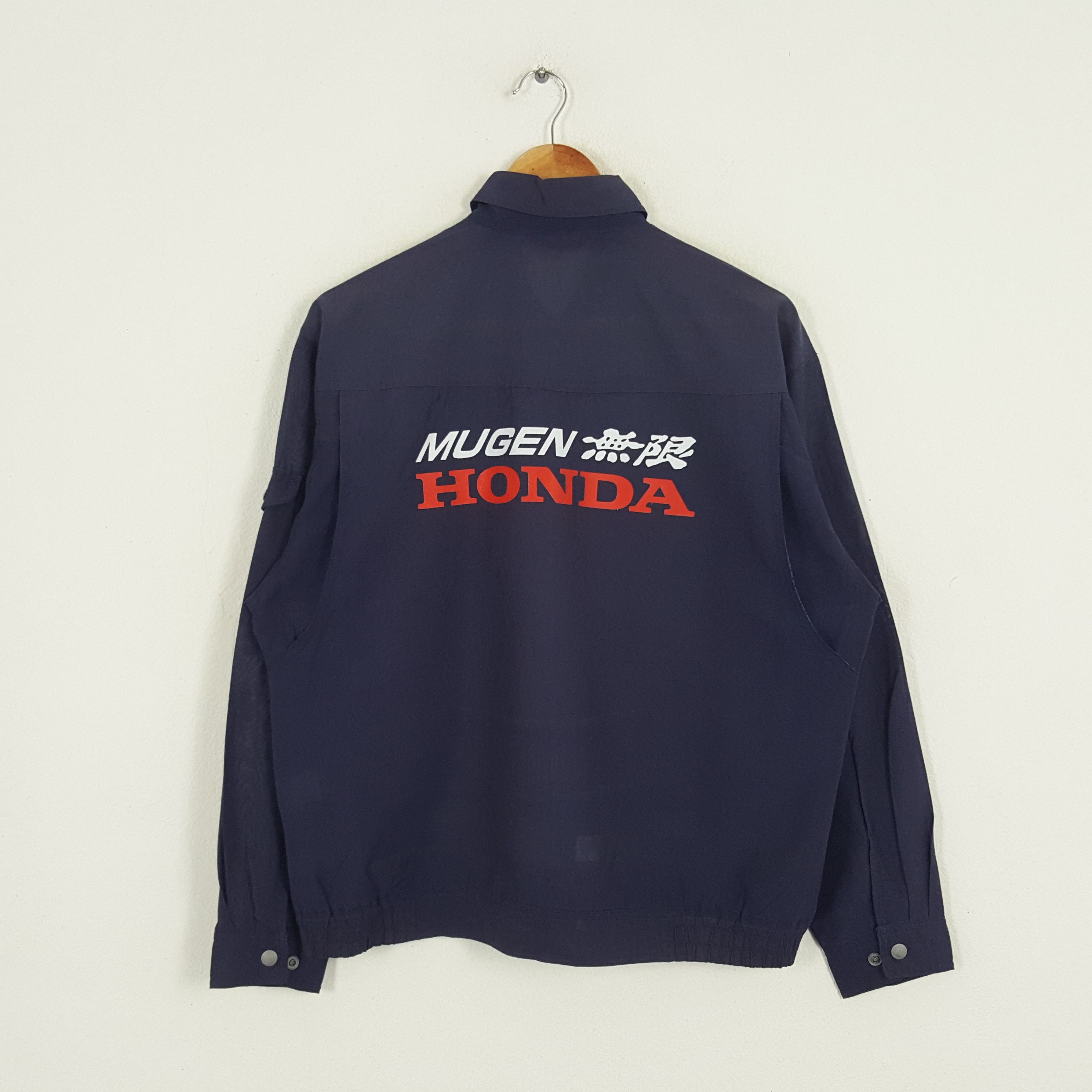 Honda × Japanese Brand × Vintage Vintage Mugen Honda Japanese Racing team Custom Art Jacket Size US L / EU 52-54 / 3 - 1 Thumbnail