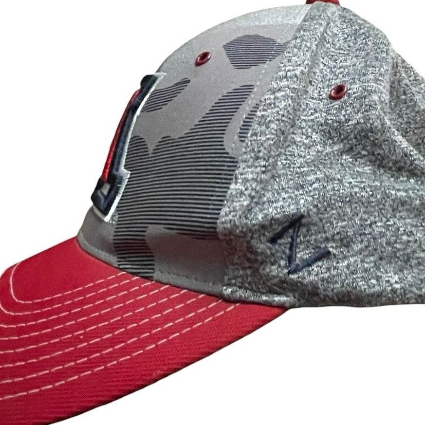 Zephyr Zephyr Mens University of Arizona Wildcats Red & Grey Hat Size ONE SIZE - 6 Thumbnail