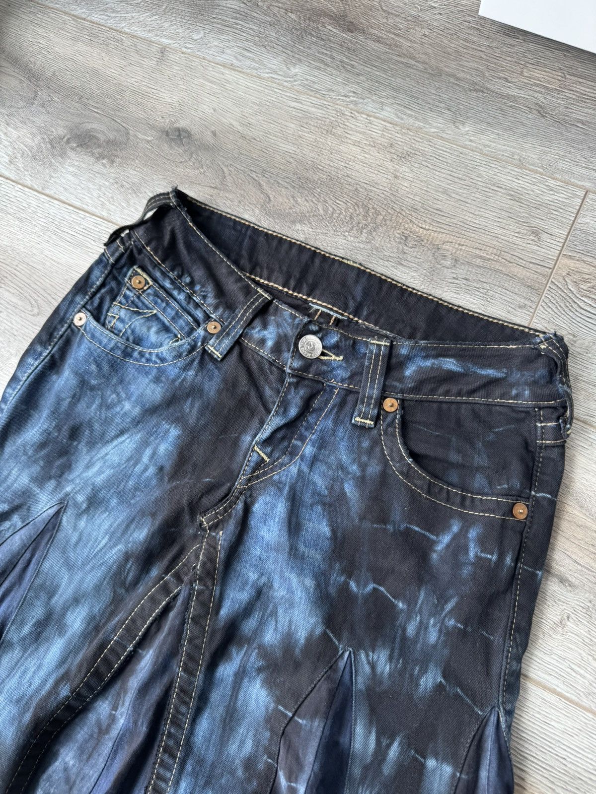 True Religion Vintage True Religion Rework Custom Maxi Skirt Size 30" / US 8 / IT 44 - 9 Thumbnail