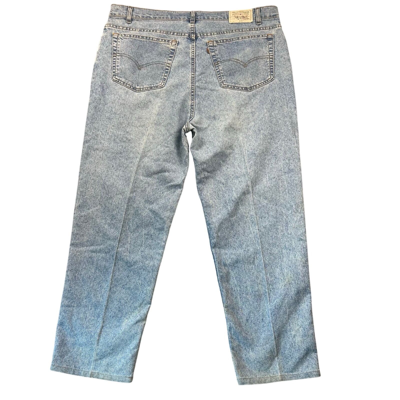 Levi's × Vintage 90s Vintage Levi's Jeans Brown Tab 540 Relaxed Light 42 X 28 Size US 42 / EU 58 - 2 Thumbnail