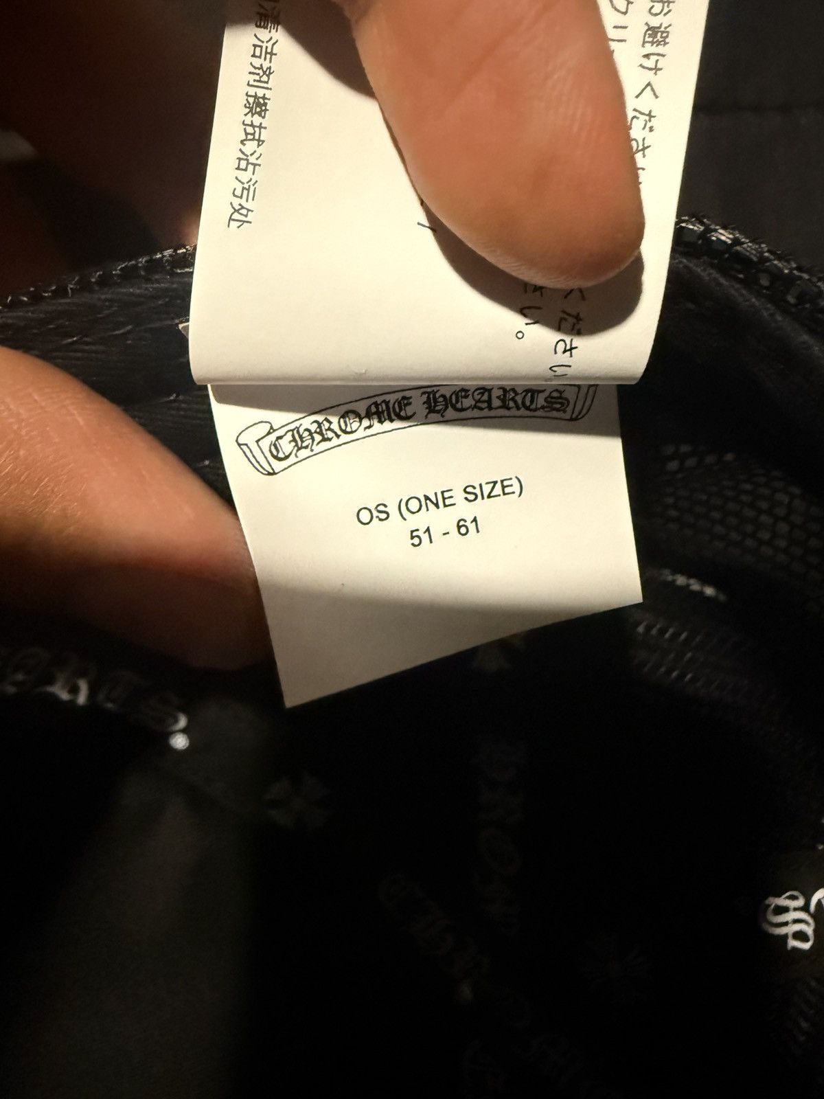 Chrome Hearts Chrome Hearts Black Triple Cross Trucker Hat Size ONE SIZE - 5 Thumbnail