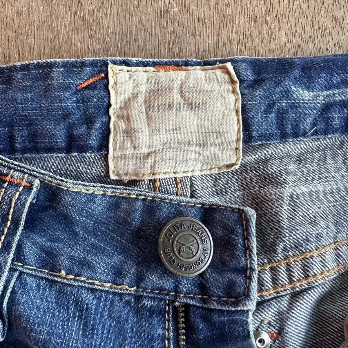 Jean LOLITA JEANS JAPAN WIDE LEG MUDWASH BAGGY DENIM PANTS SIZE M Size US 31 - 10 Thumbnail