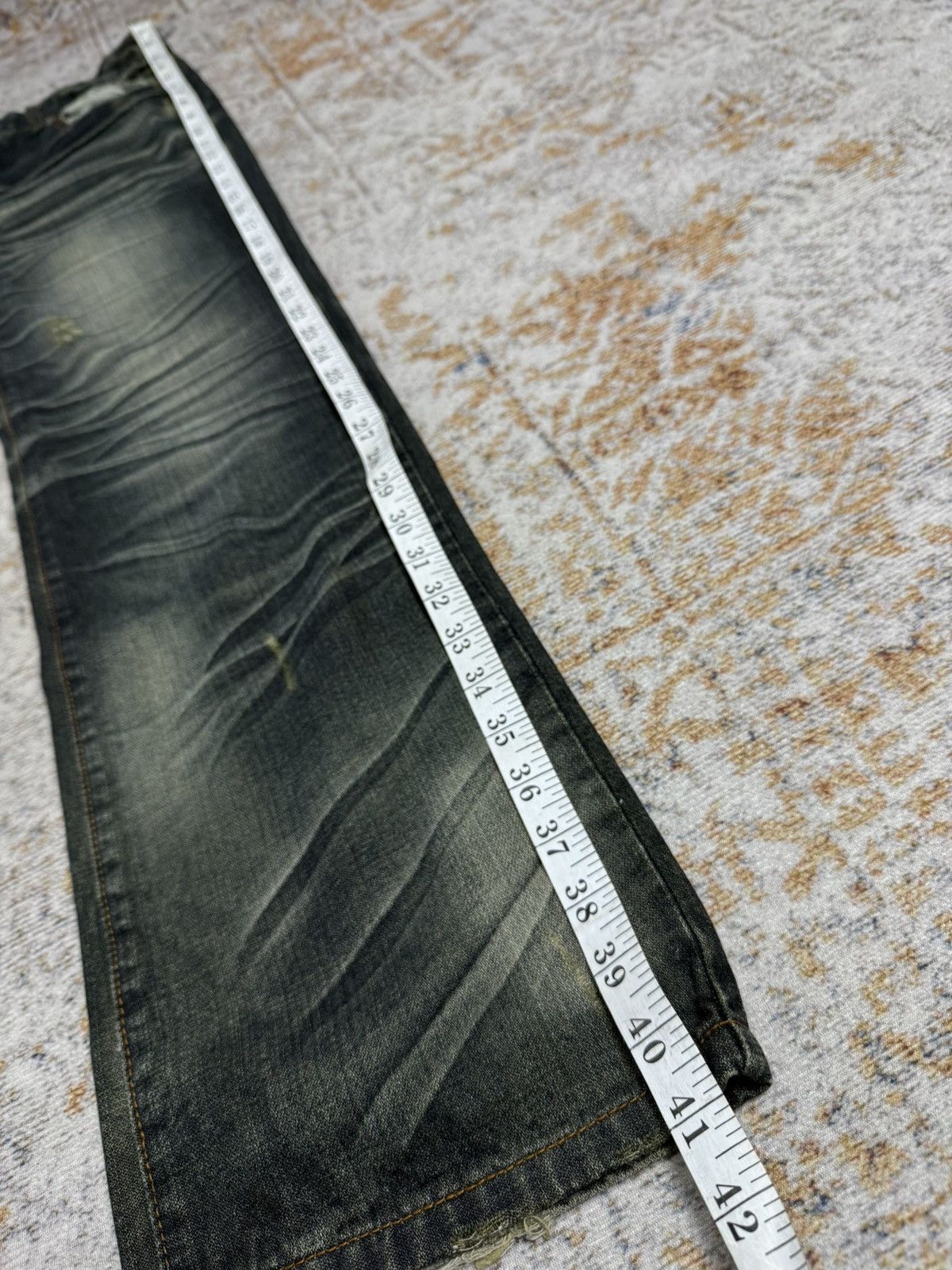Tornado Mart Dong san y2k style denim pants Size US 34 / EU 50 - 13 Thumbnail