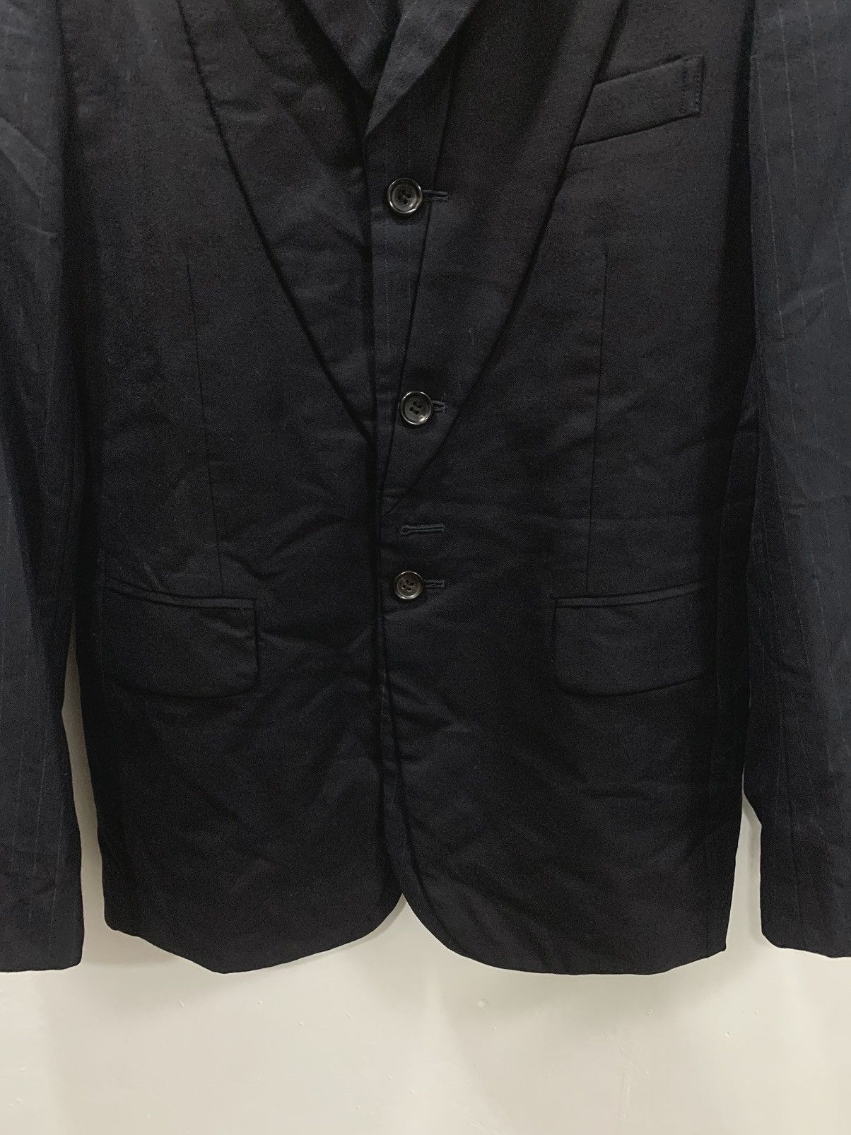 Comme des Garcons Homme Plus AD2009 DOUBLE LAYER - SWITCHING TAILORED JACKET Size 38R - 6 Thumbnail