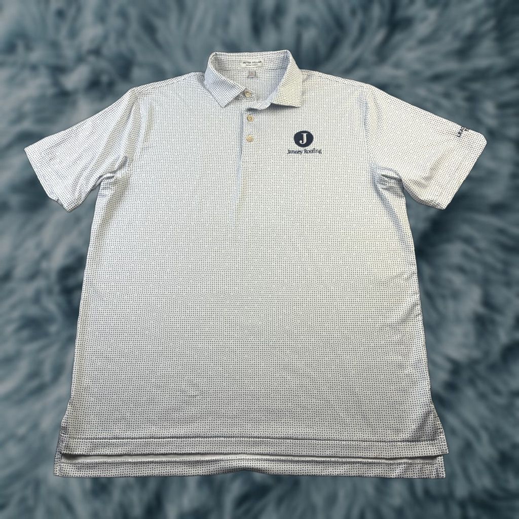 Peter Millar Peter Millar Polo Shirt Mens Large Blue Summer Comfort Performance Crown Size US L / EU 52-54 / 3 - 1 Thumbnail