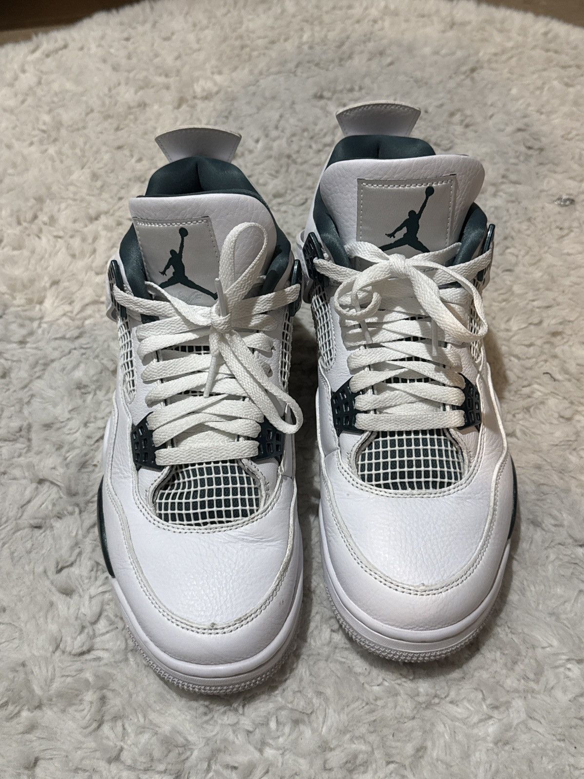 Jordan Brand × Nike Jordan 4 Retro Oxidized Green Size US 9 / EU 42 - 3 Thumbnail