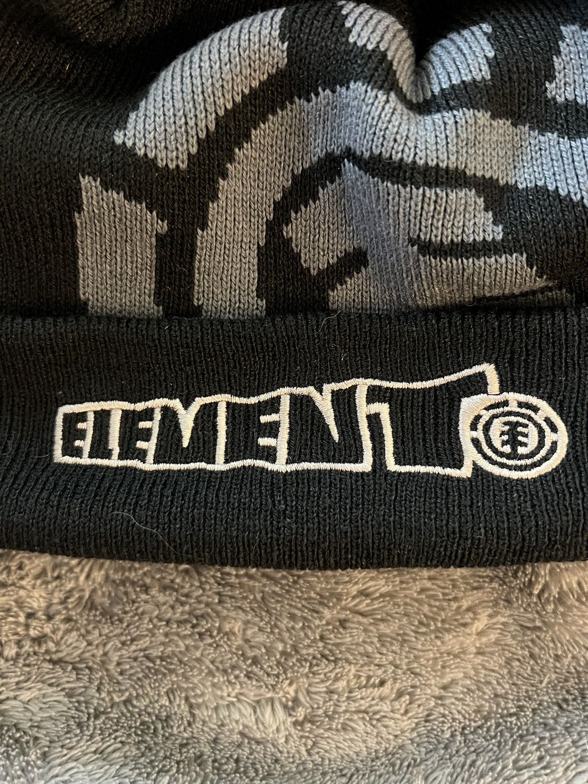 Element × Vintage RARE Vintage Element Embroidered Skater Beanie Size ONE SIZE - 2 Thumbnail