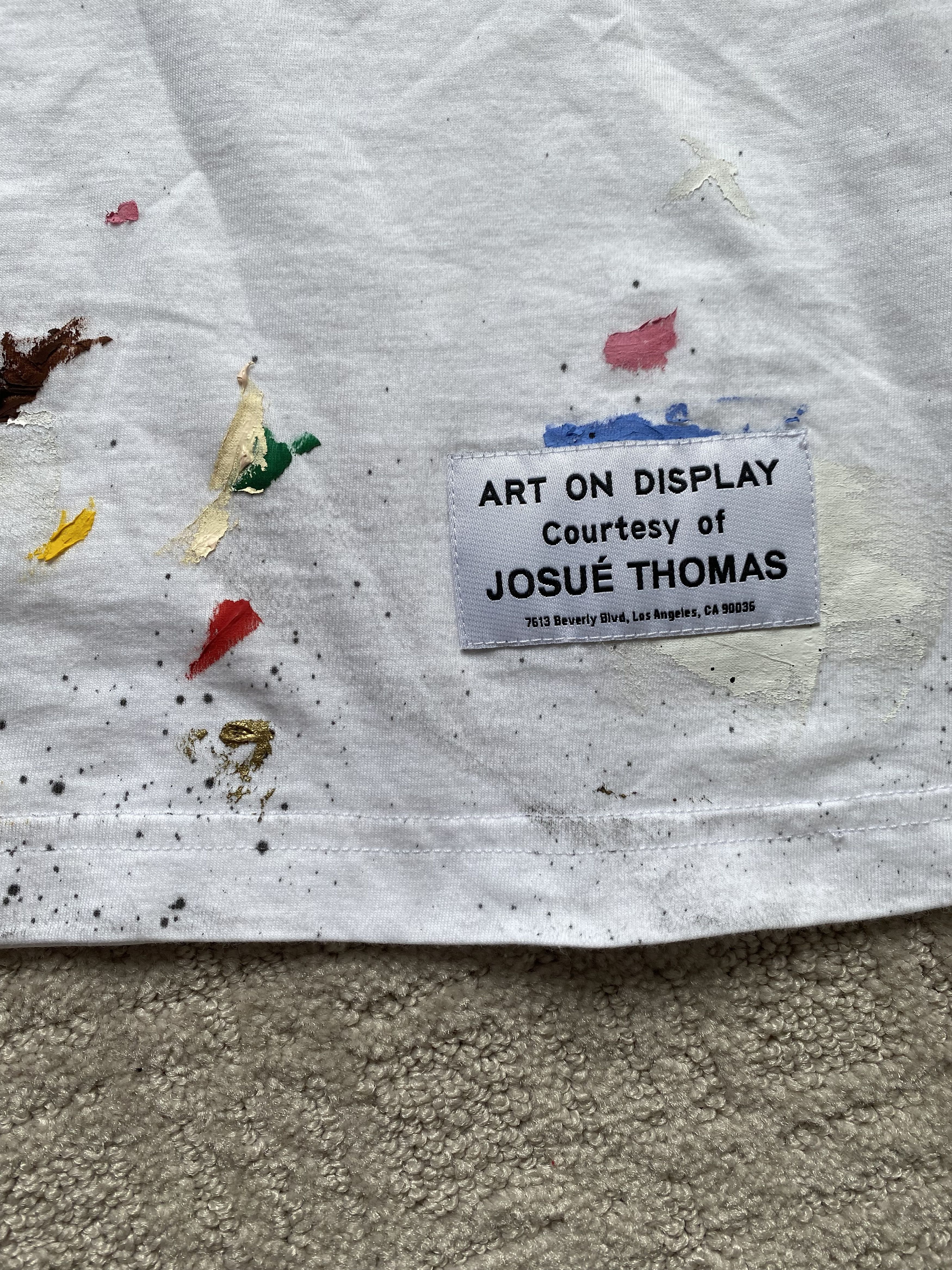 Gallery Dept. × Lanvin Splatter T-shirt Size US XS / EU 42 / 0 - 4 Thumbnail