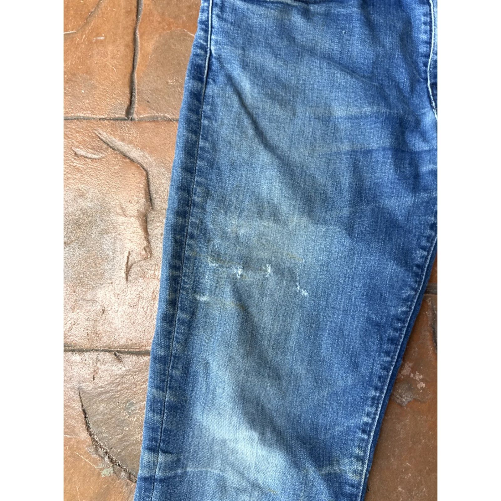Levi's Levi's Jeans 511 White Oak Cone Denim Distressed 34x34 Blue Regular Men Size US 34 / EU 50 - 6 Thumbnail