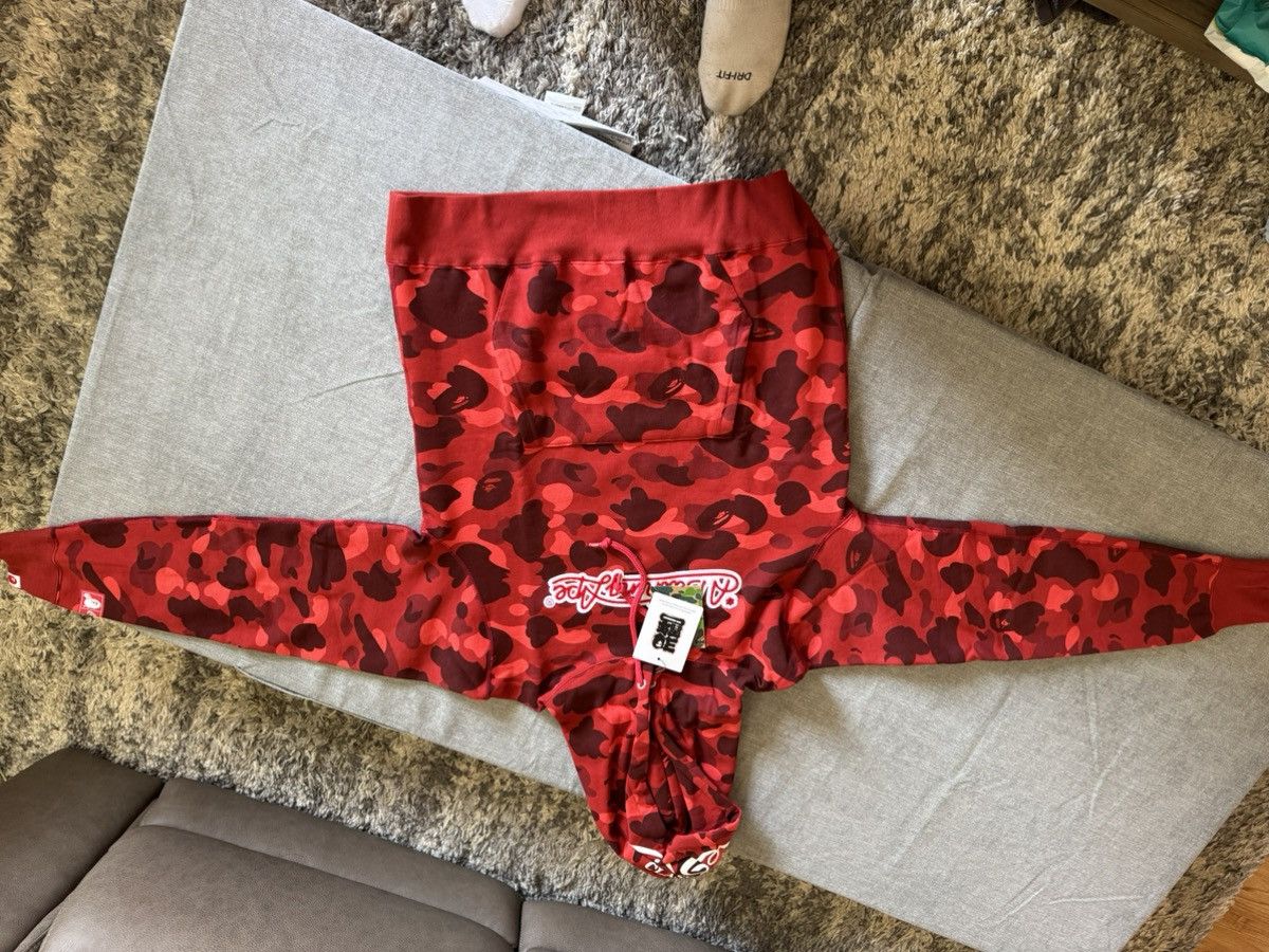 Bape BAPE x Coca-Cola color camo ape head pullover hoodie Size US L / EU 52-54 / 3 - 2 Thumbnail