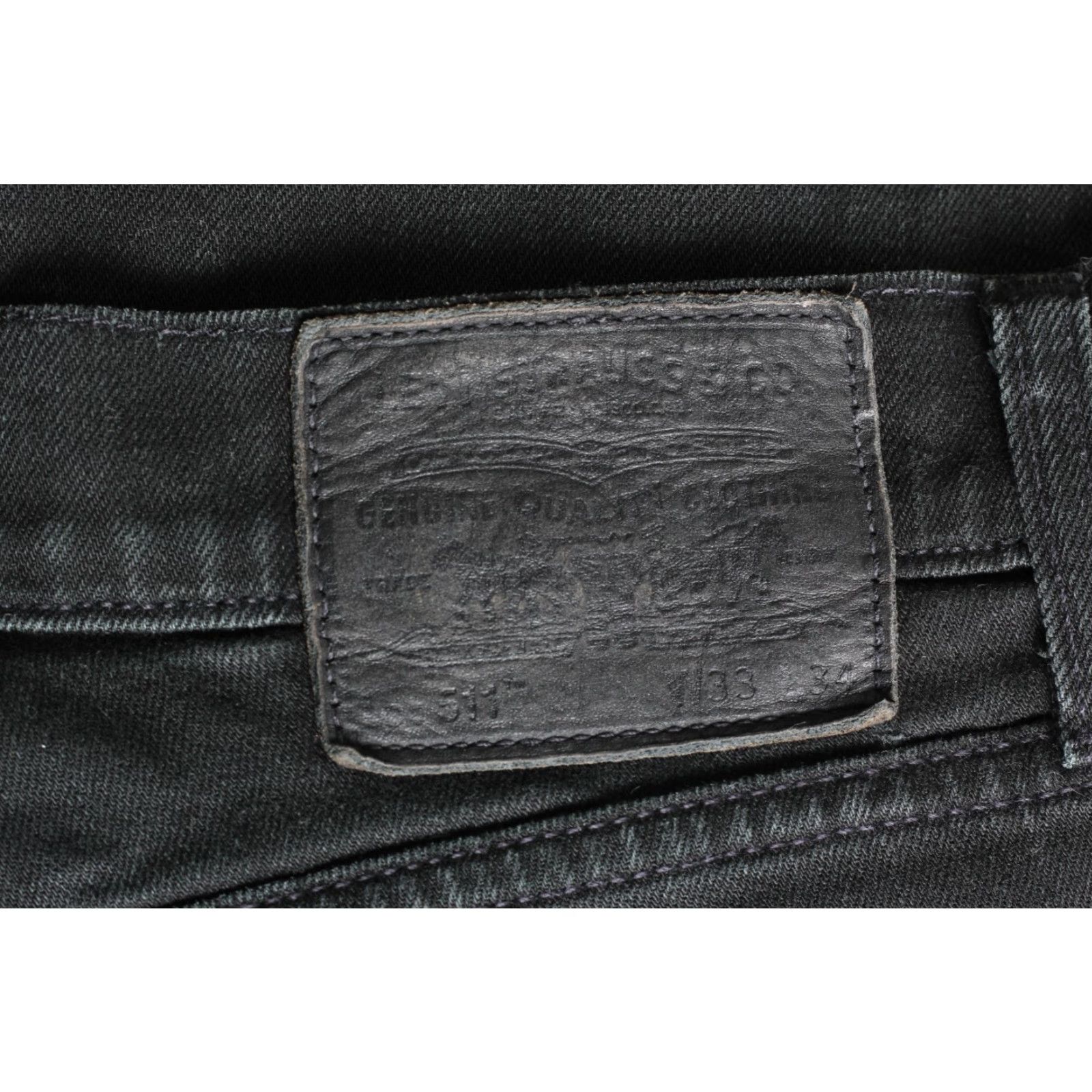 Levi's VINTAGE? (no) LEVI’S 511 Slim Fit Jeans Men 33x34 PREMIUM Big E Stretch DZ8012 Denim Grey 5-Pocket Rise Mid 10-12in Zip Mens Jeans Size US 33 - 3 Thumbnail