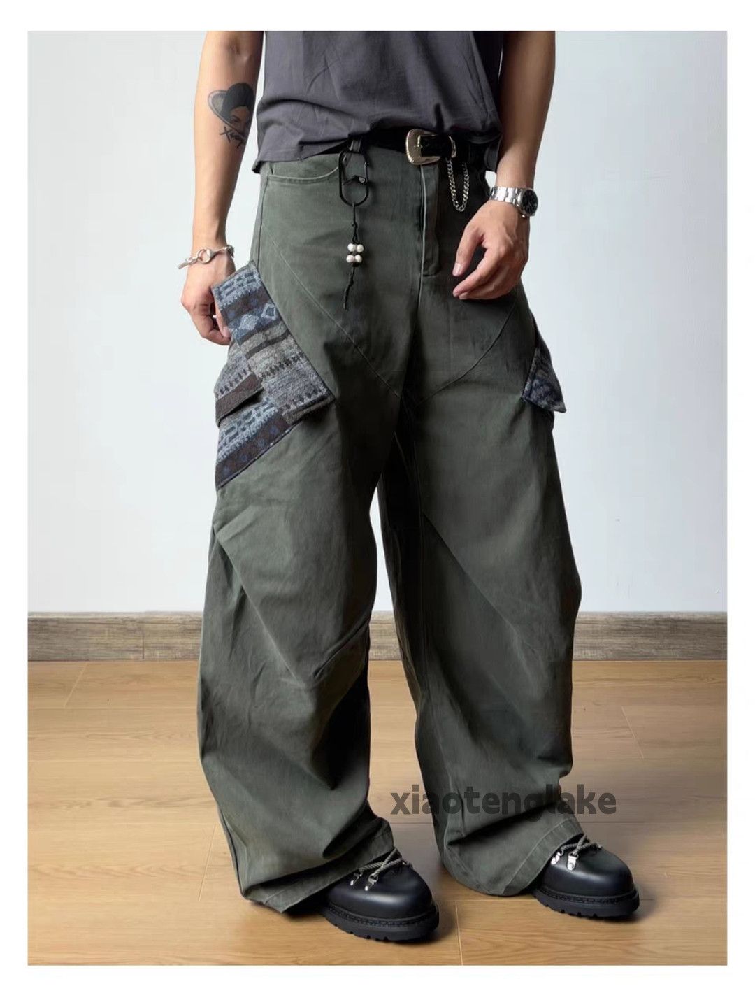 Vintage xz military outdoor tactical skate hiphop cargo pants Size US 32 / EU 48 - 6 Thumbnail