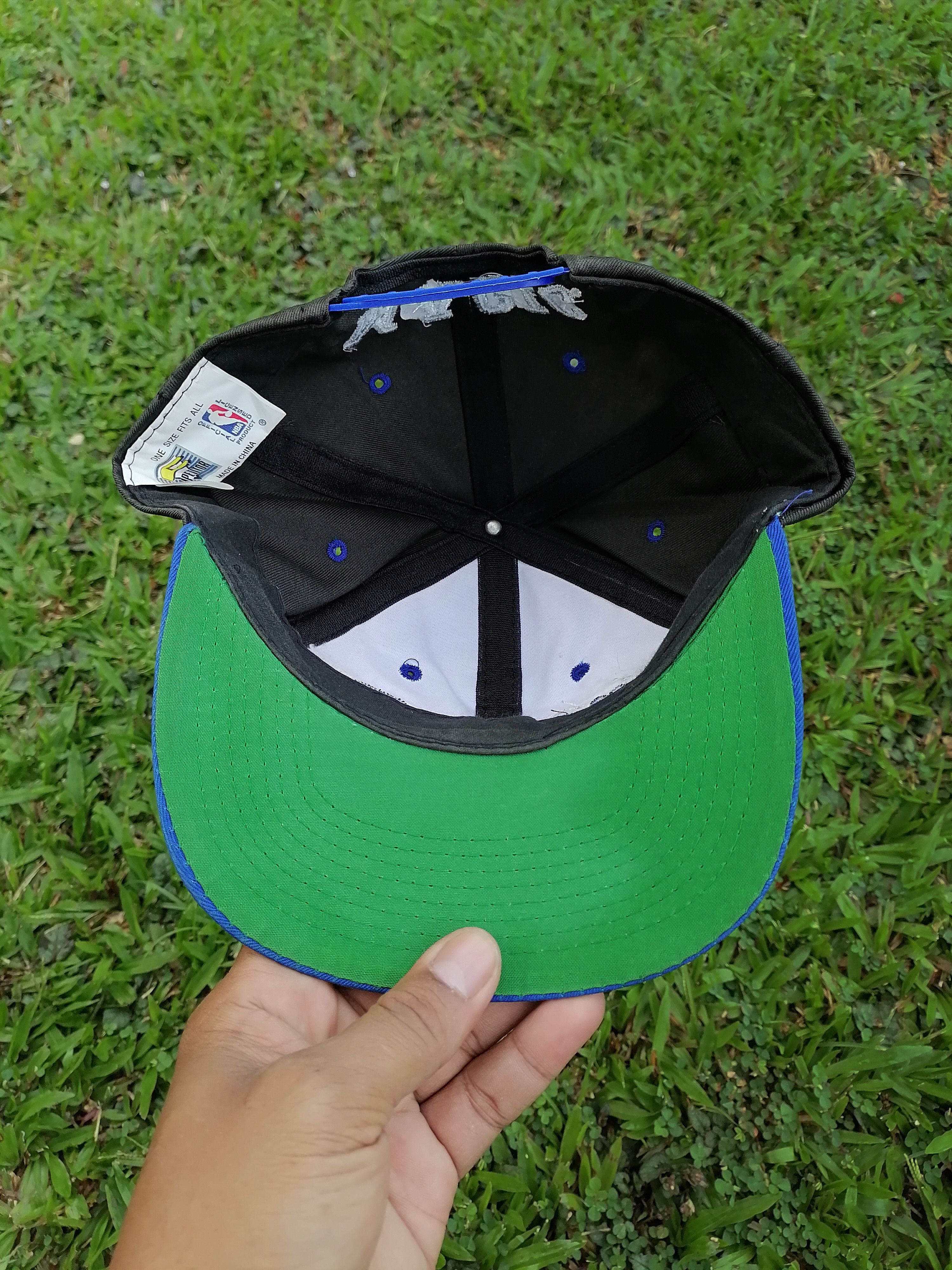 NBA × Sports Specialties × Vintage Vintage 90s NBA Magic Orlando Blockhead Caps Size ONE SIZE - 5 Thumbnail