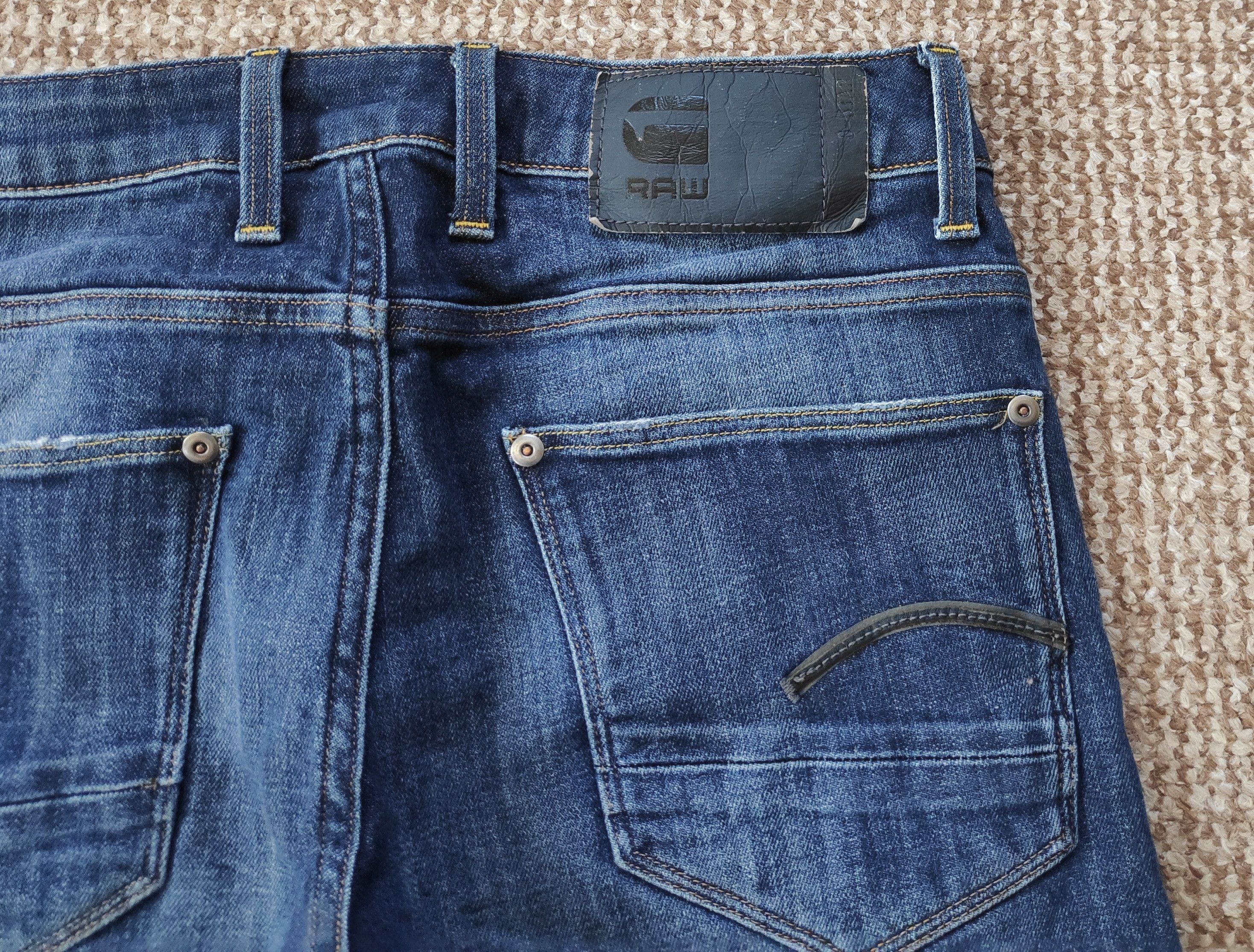 G-Star G-Star Raw Revend Straight Denim Jeans W32 L32 Size US 32 / EU 48 - 3 Thumbnail