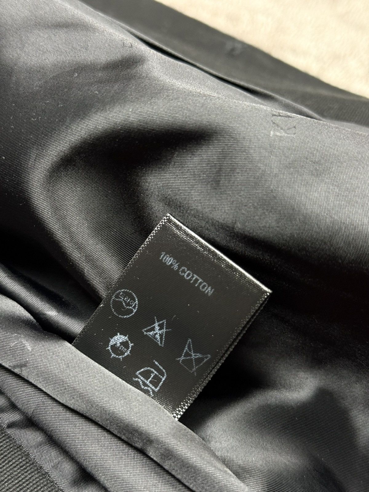 D.Gnak By Kang.D D.Gnak By Kang.D Black Cotton Sleeveless Dark Jacket Size 48 Size US M / EU 48-50 / 2 - 14 Thumbnail
