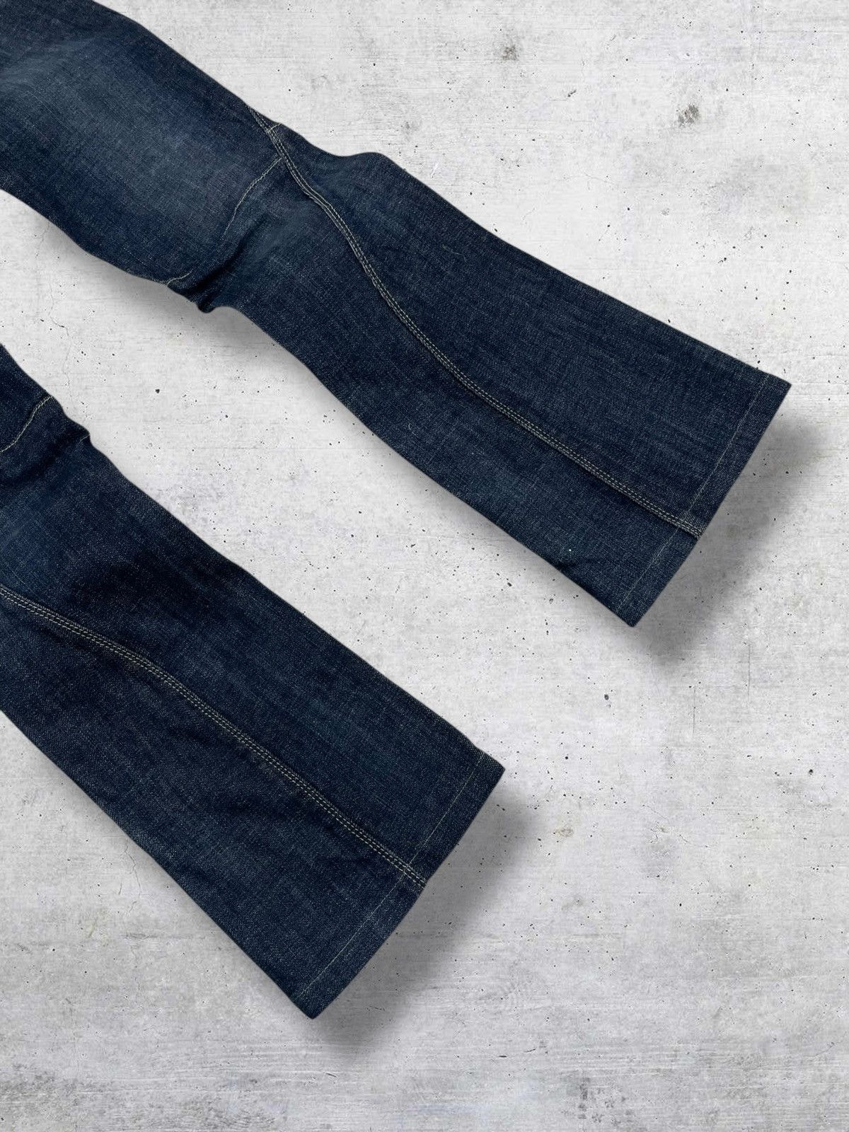 Marithe + Francois Girbaud MARITHE FRANCOIS GIRBAUD 1990S FLARED DENIM Size US 26 / EU 42 - 2 Thumbnail