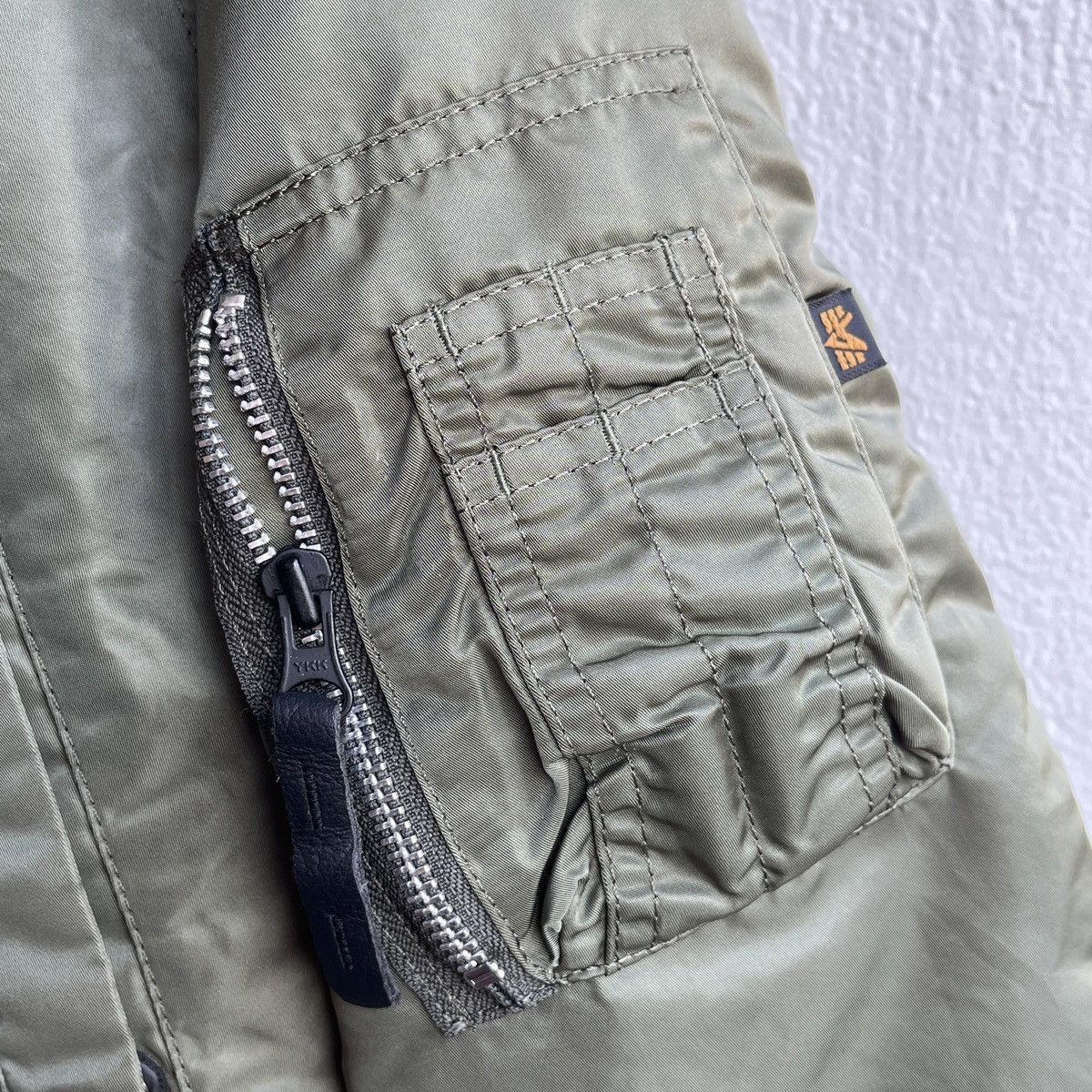 Alpha Industries × Avirex AVIREX ALPHA INDUSTRIES N-3B BOMBER FLIGHT JACKET USA Size US M / EU 48-50 / 2 - 13 Thumbnail