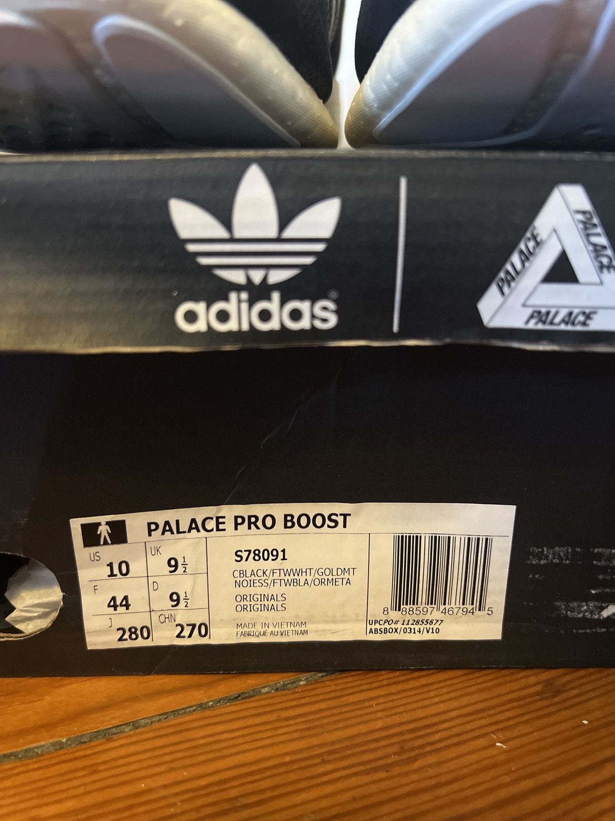 Adidas × Palace Adidas x Palace Pro Boost Size US 10 / EU 43 - 6 Thumbnail