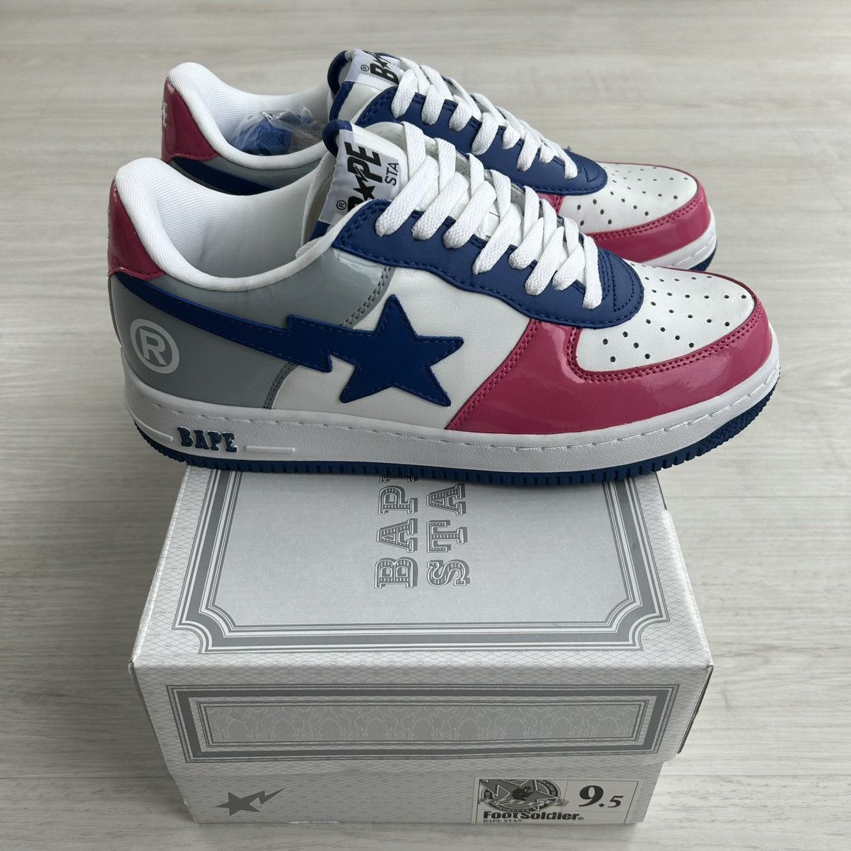 Bape VERY RARE OG 2009 A BATHING APE NiiGATA EXCLUSIVE BAPESTA Size US 9.5 / EU 42-43 - 6 Thumbnail