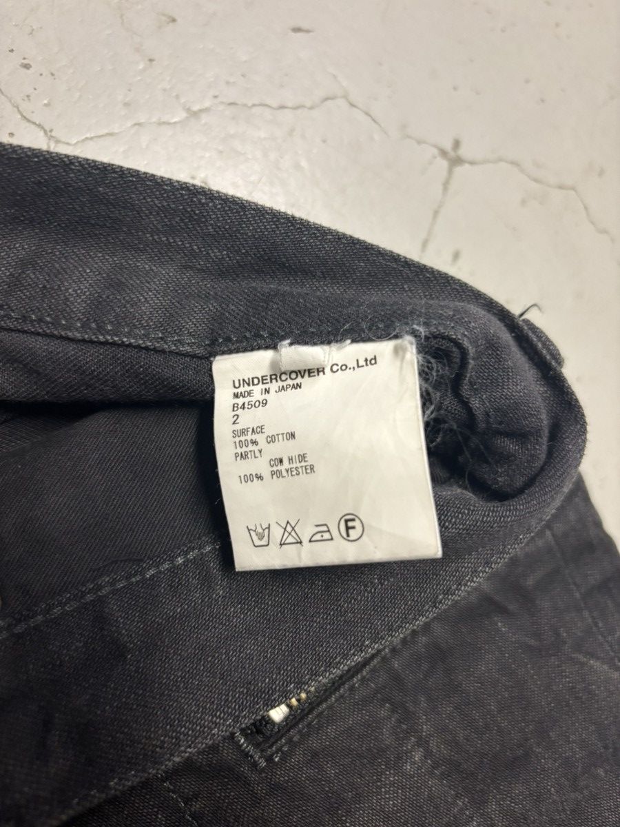 Undercover Undercover AW08 ‘Unrealrealclothes’ Black Moto Pants Size US 32 / EU 48 - 6 Thumbnail