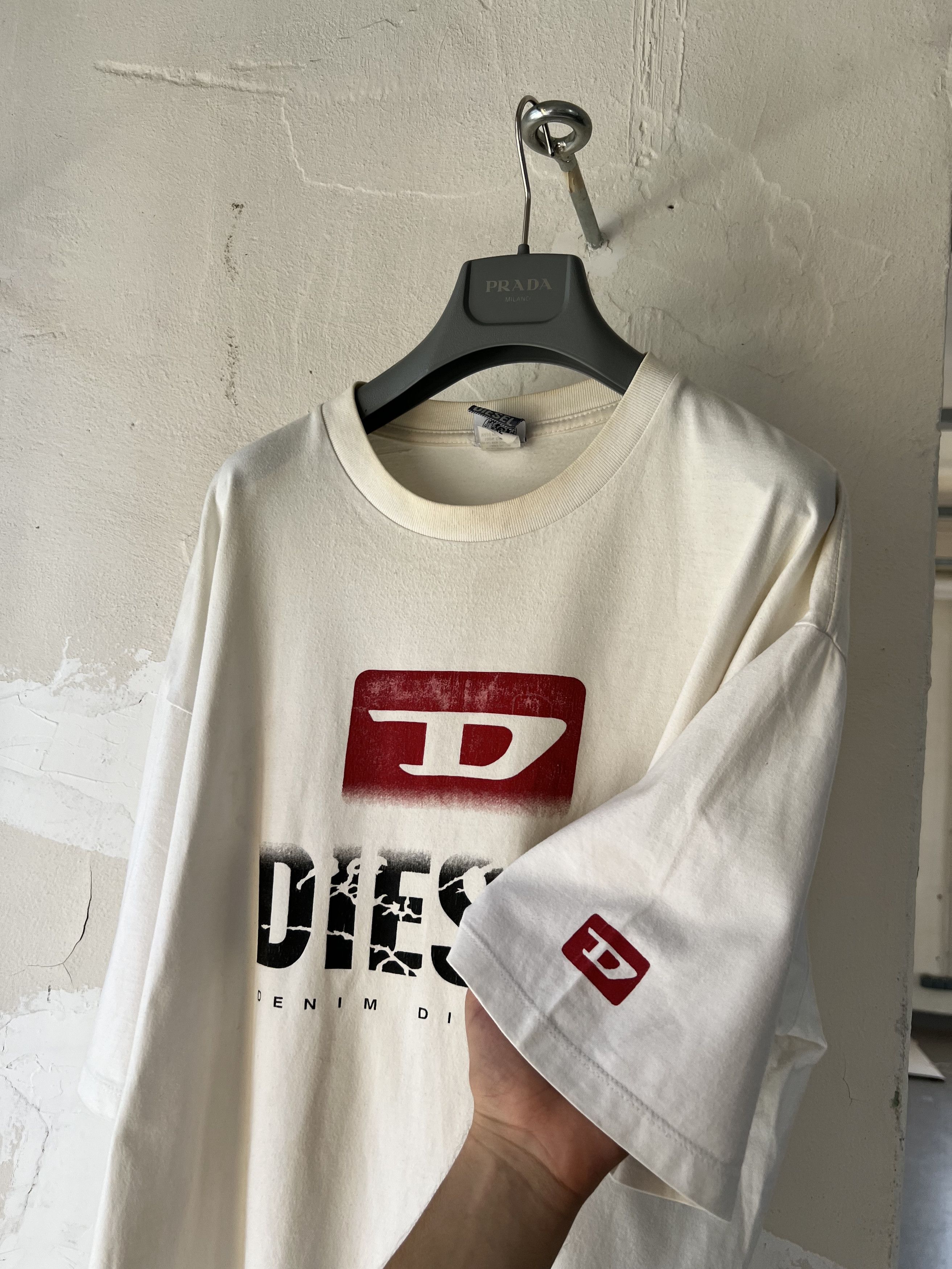 Diesel Diesel Vintage Baggy Logo tee Size US XL / EU 56 / 4 - 4 Thumbnail