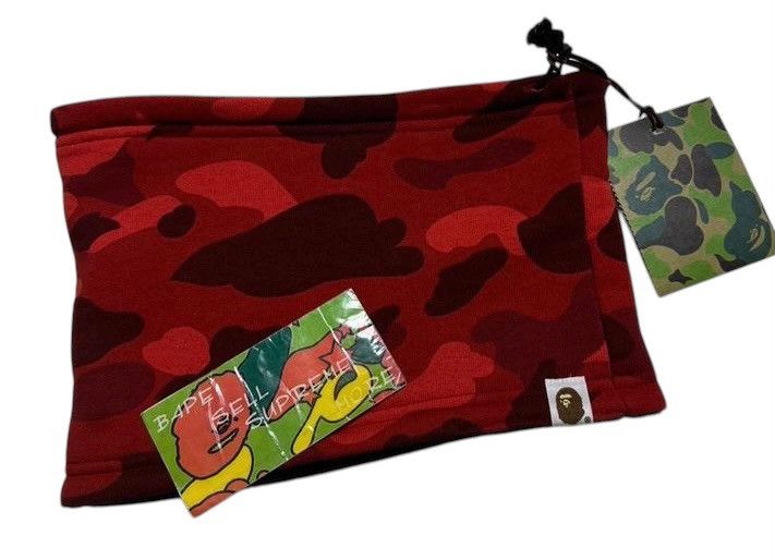 Bape BAPE Fleece Scarf Red camo Size ONE SIZE - 1 Thumbnail