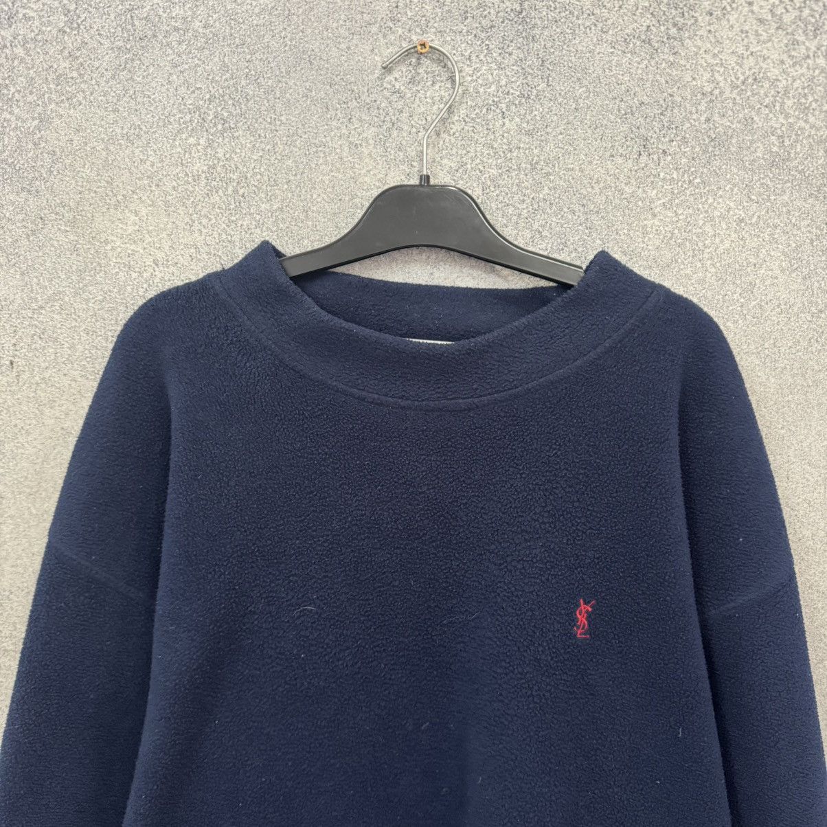 Yves Saint Laurent Vintage Yves Saint Lauren Fleece Sweatshirt YSL Size US XL / EU 56 / 4 - 2 Thumbnail