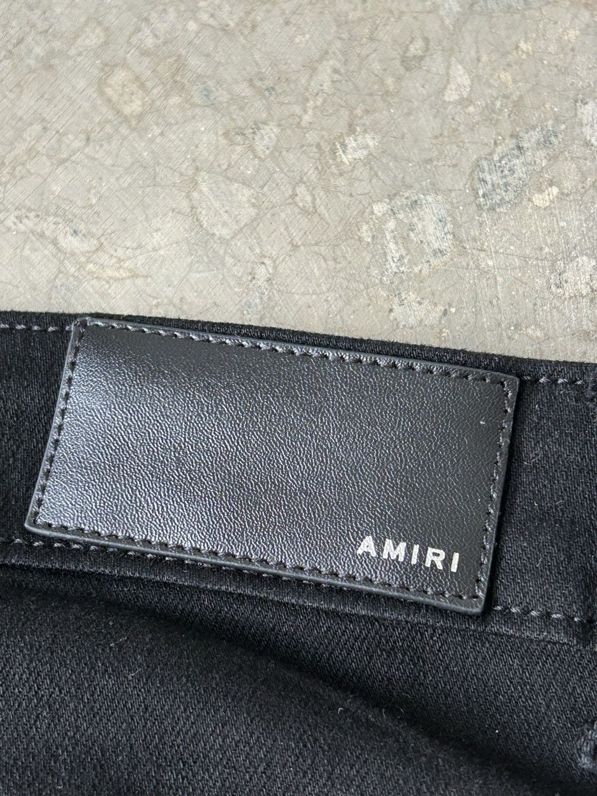 Amiri Amiri Black Jeans Skinny Women’s 31 Size 31" - 6 Thumbnail