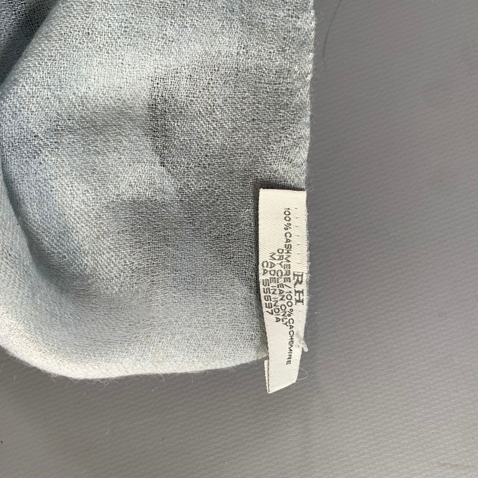 Other RH Blue Solid Cashmere Scarves Size ONE SIZE - 2 Thumbnail