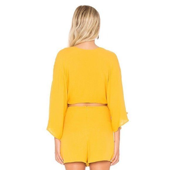 Rachel Pally Rachel Pally Sunflower Reversible Tie Top Size S / US 4 / IT 40 - 4 Thumbnail