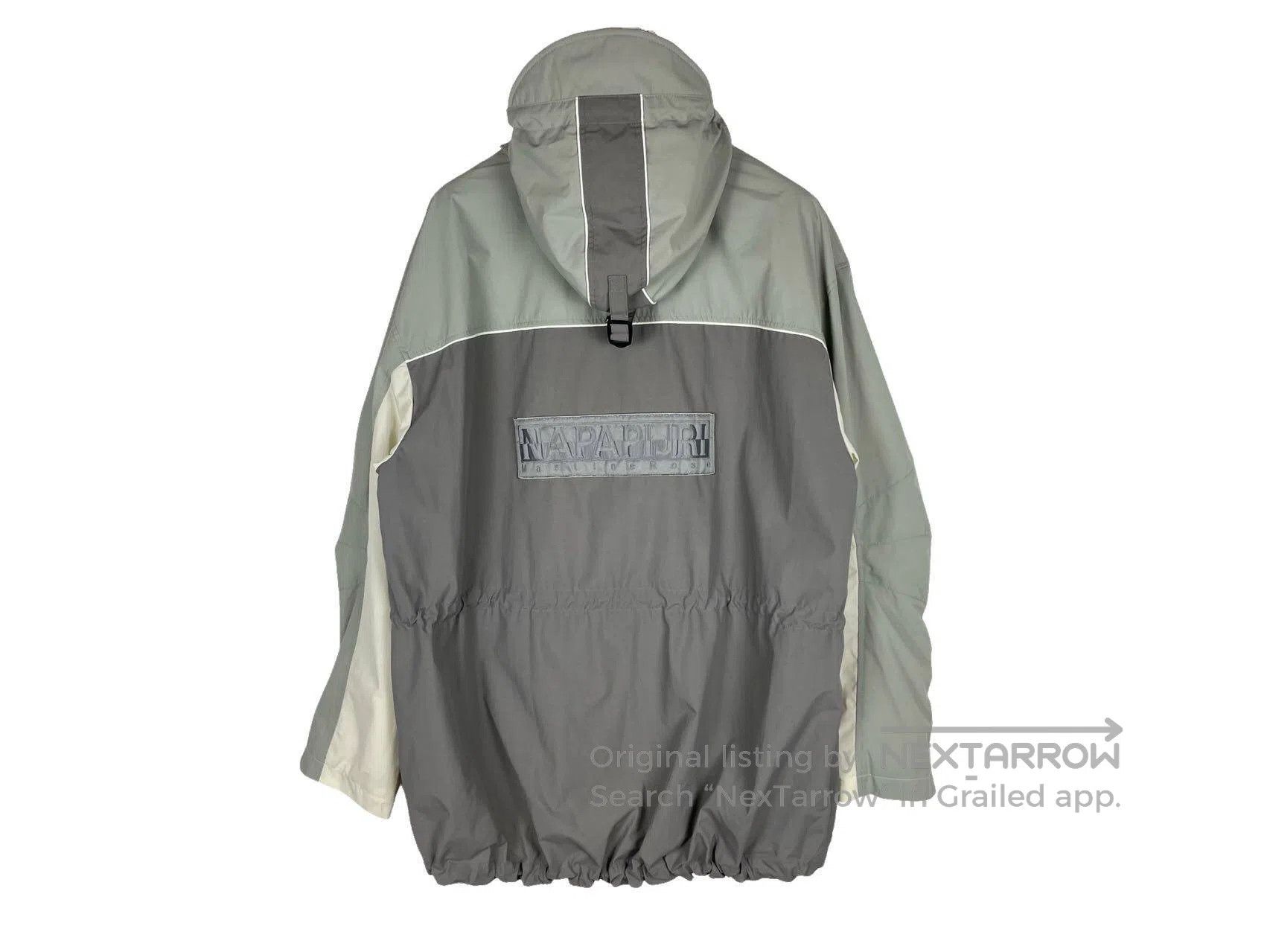 Martine Rose Martine Rose White and Grey Patchwork Silhouette Windbreak Size US S / EU 44-46 / 1 - 2 Thumbnail