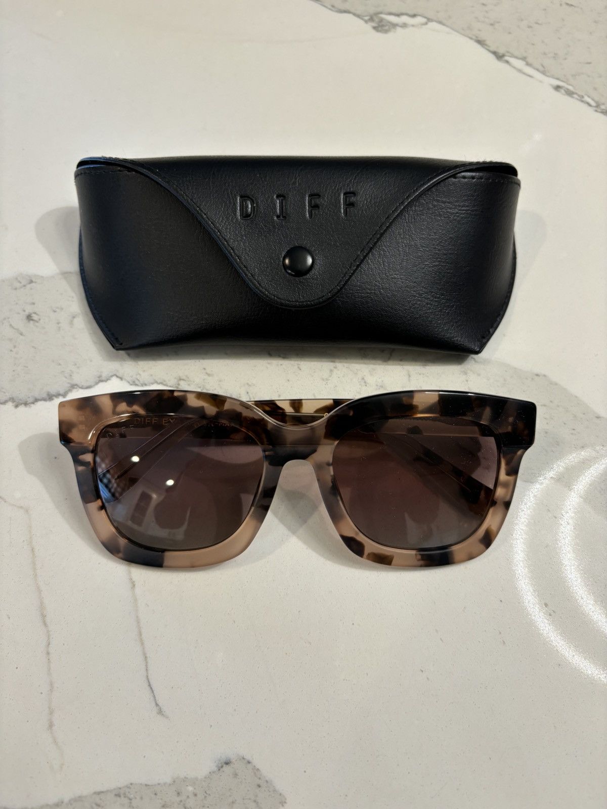 Other Diff Eyewear Carson POLARIZED HM-RG39P Oversized Sunglasses Size ONE SIZE - 1 Thumbnail