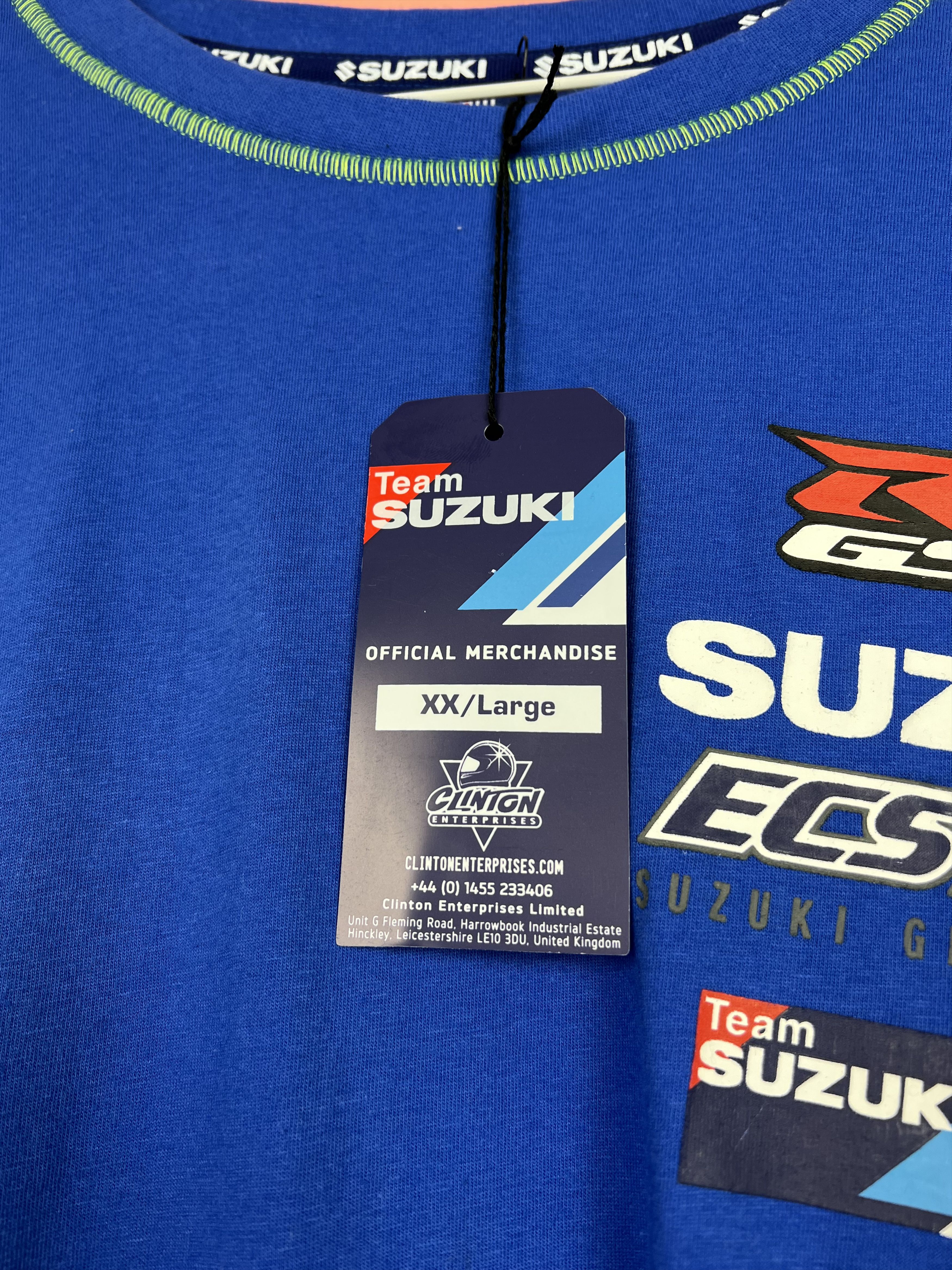 Vintage Suzuki new shirt tee racing streetwear hype car casual Size US XXL / EU 58 / 5 - 7 Thumbnail