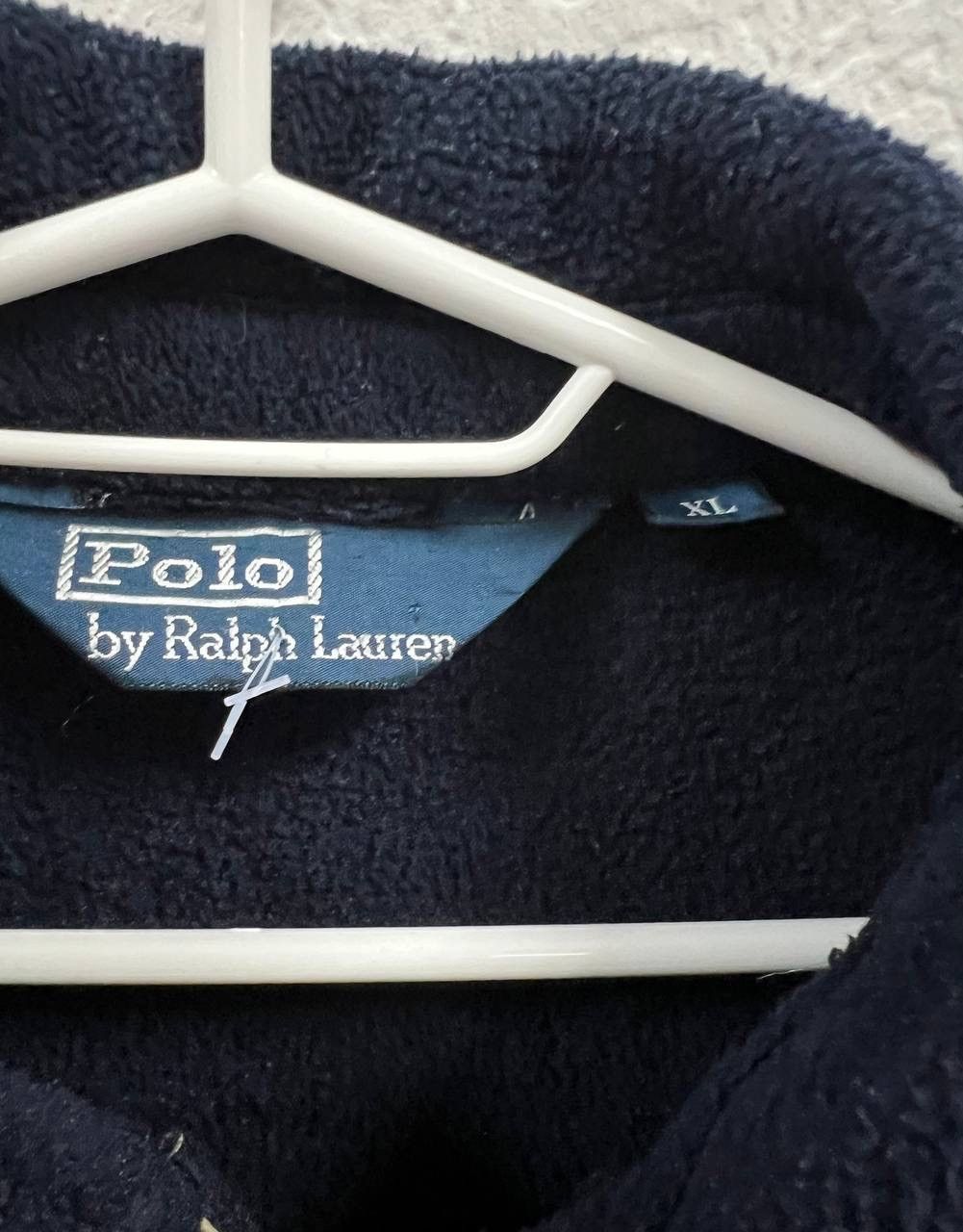 Polo Ralph Lauren × Ralph Lauren × Vintage Vintage 90s Polo Ralph Lauren Fleece Jacket Size US XL / EU 56 / 4 - 5 Thumbnail