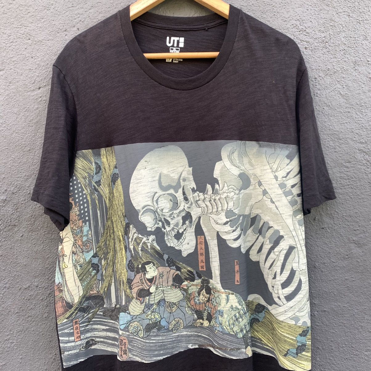 Uniqlo Museum of fine arts Boston X Uniqlo Japanese Brand Tee Size US XL / EU 56 / 4 - 2 Thumbnail