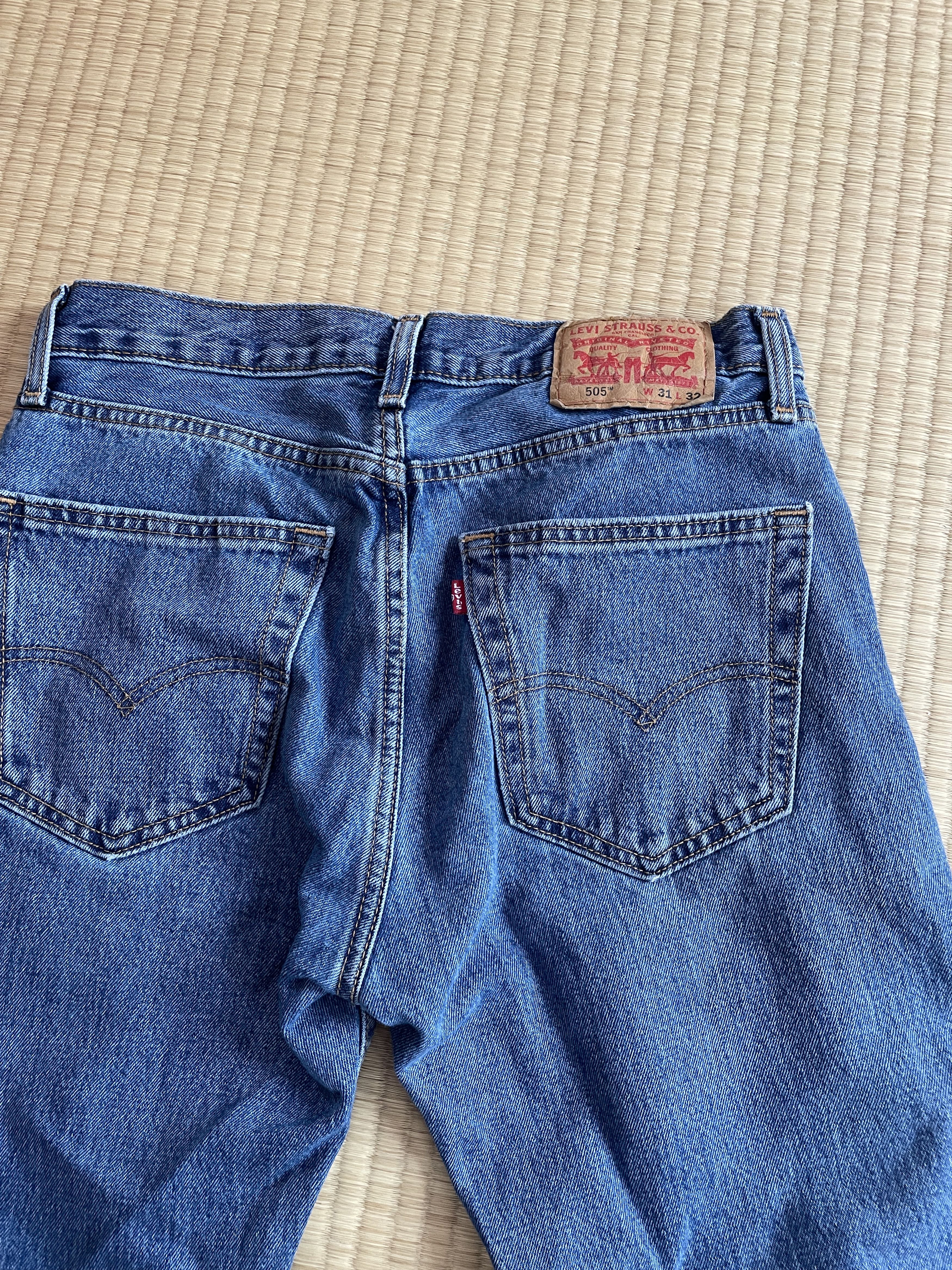 Levi's Levi's 505 W31 L32 Blue Jeans Size US 31 - 3 Thumbnail