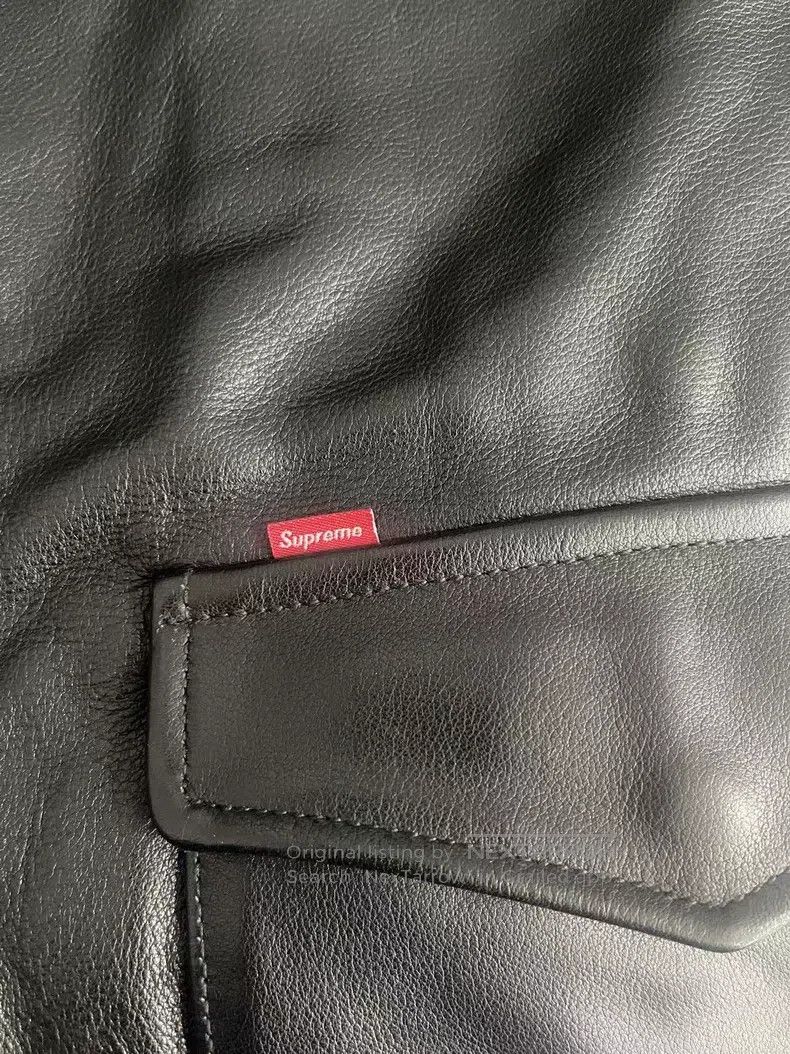 Schott Schott A2 leather jacket in the air Size US M / EU 48-50 / 2 - 7 Thumbnail